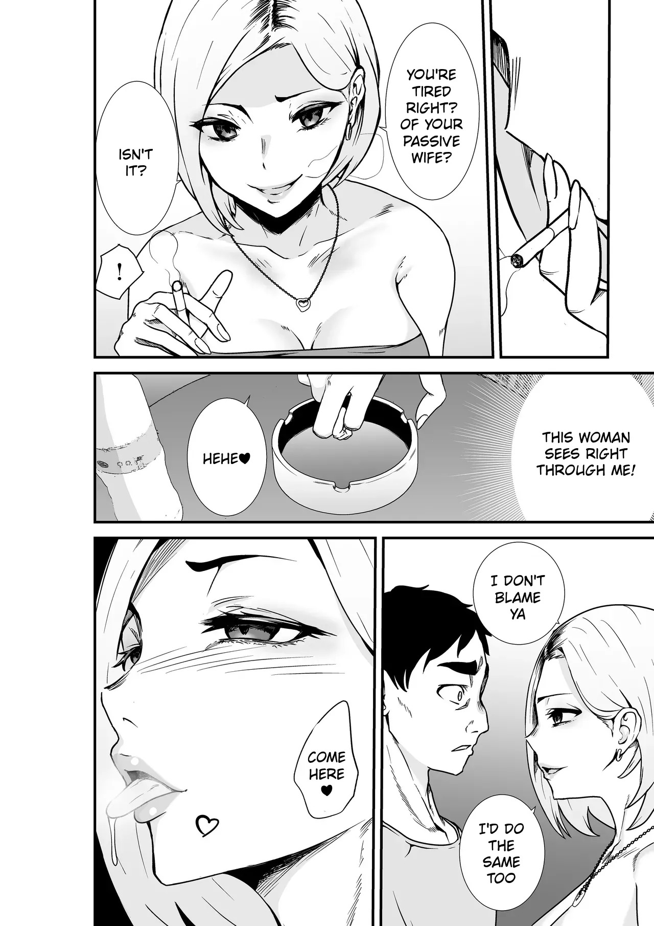 [Hachi Mega] Fuufu Koukan Matching Appli ~DQN na Hitozuma ni Nakadashi Houshi~ [Digital] [English] - Page 9