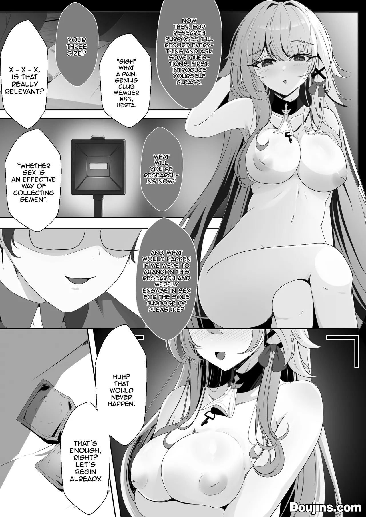 [Nishitsukasa Hajime] Watashi (Miss Herta) ga Saimin Nanka ni Makeru Wakenai Desho! | There's No Way I (Miss Herta) Would Lose To Hypnosis! (Honkai: Star Rail) [English] {Doujins.com} - Page 19