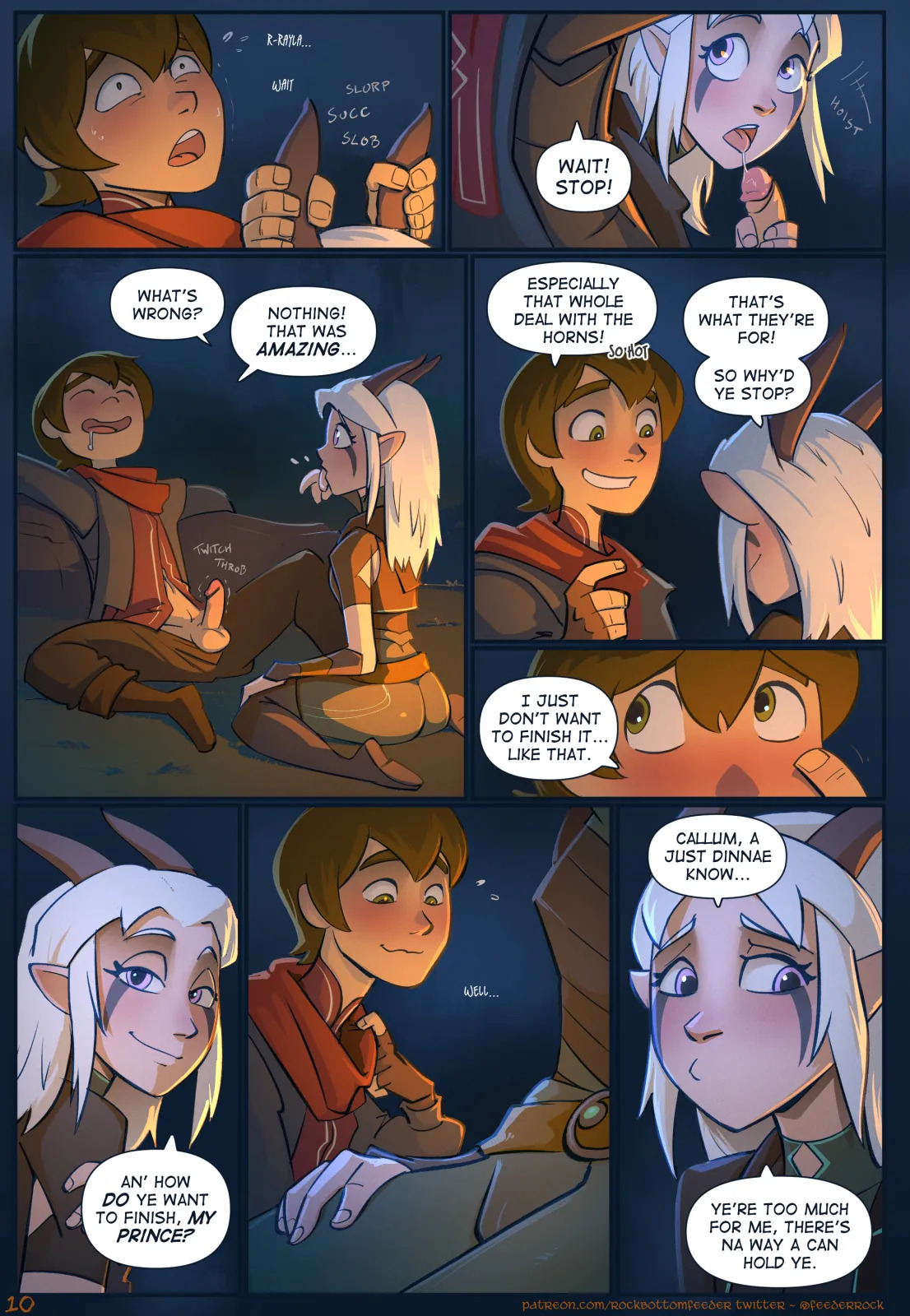 [Hagfish] Of Hung Princes and Horny Elves (The Dragon Prince) Hi-Res - Page 11