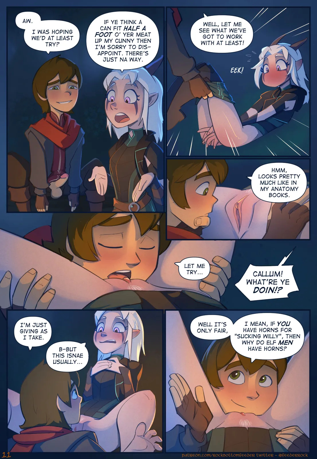 [Hagfish] Of Hung Princes and Horny Elves (The Dragon Prince) Hi-Res - Page 12