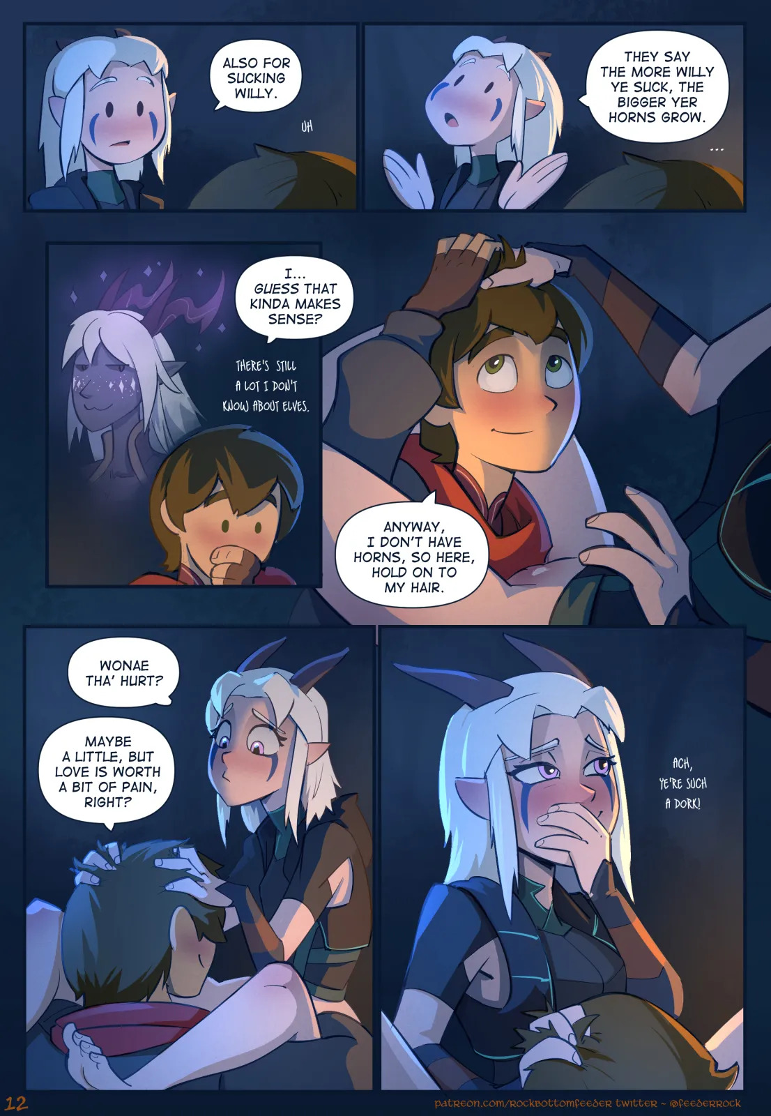 [Hagfish] Of Hung Princes and Horny Elves (The Dragon Prince) Hi-Res - Page 13