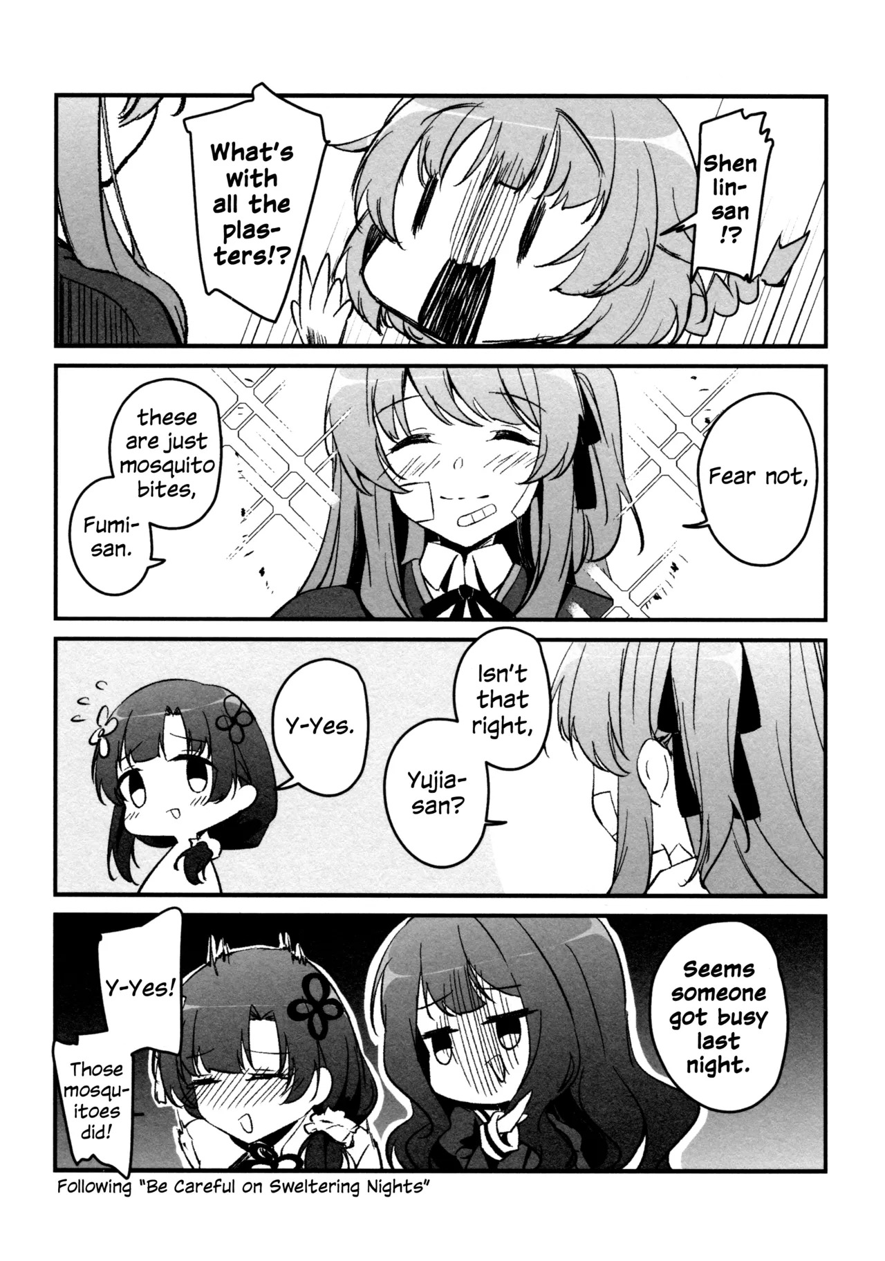 (Girls Love Festival 36) [Taipeijin (Mushihara)] ShenYu (Assault Lily) [English] - Page 111