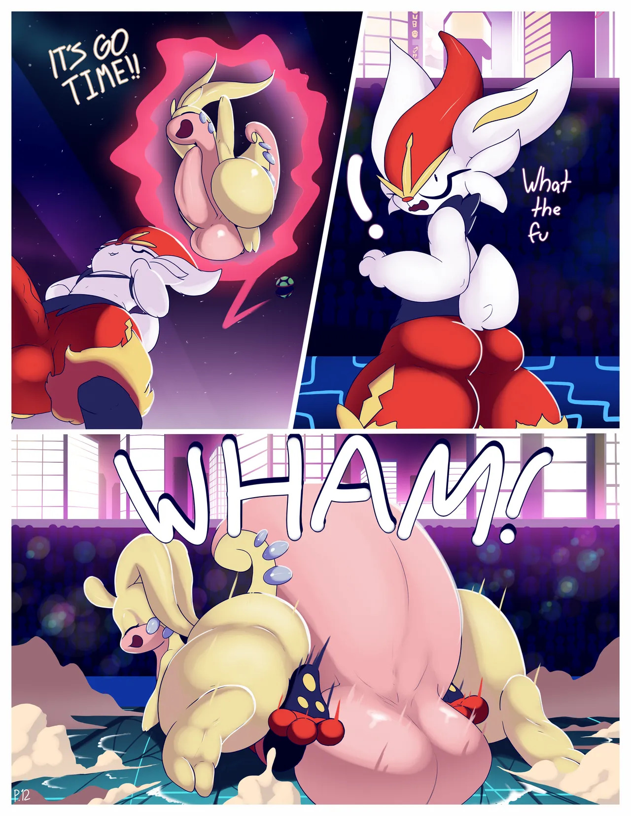 [Maeh (MaehDoggie/MaehDraws)] Battle Stadium - Page 12