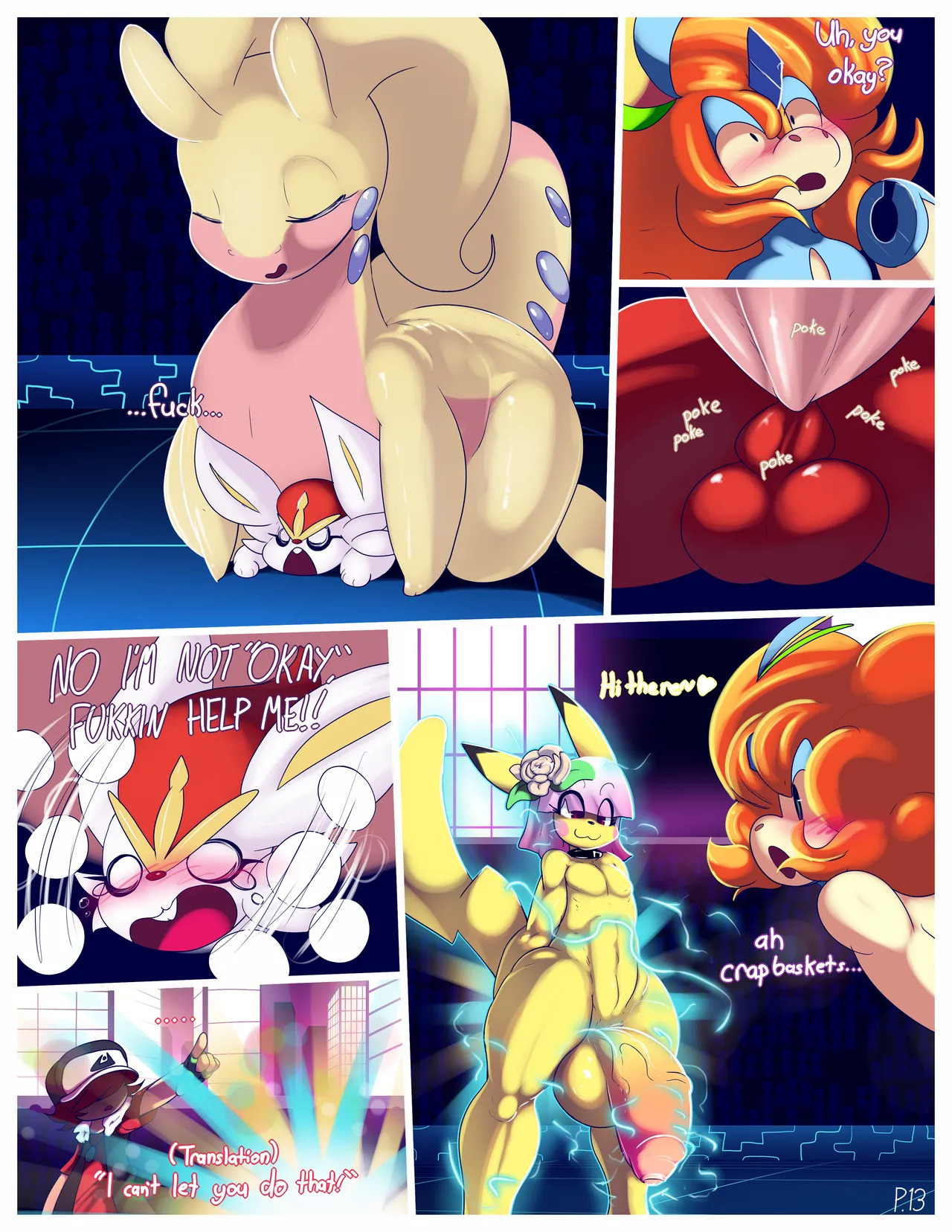 [Maeh (MaehDoggie/MaehDraws)] Battle Stadium - Page 13
