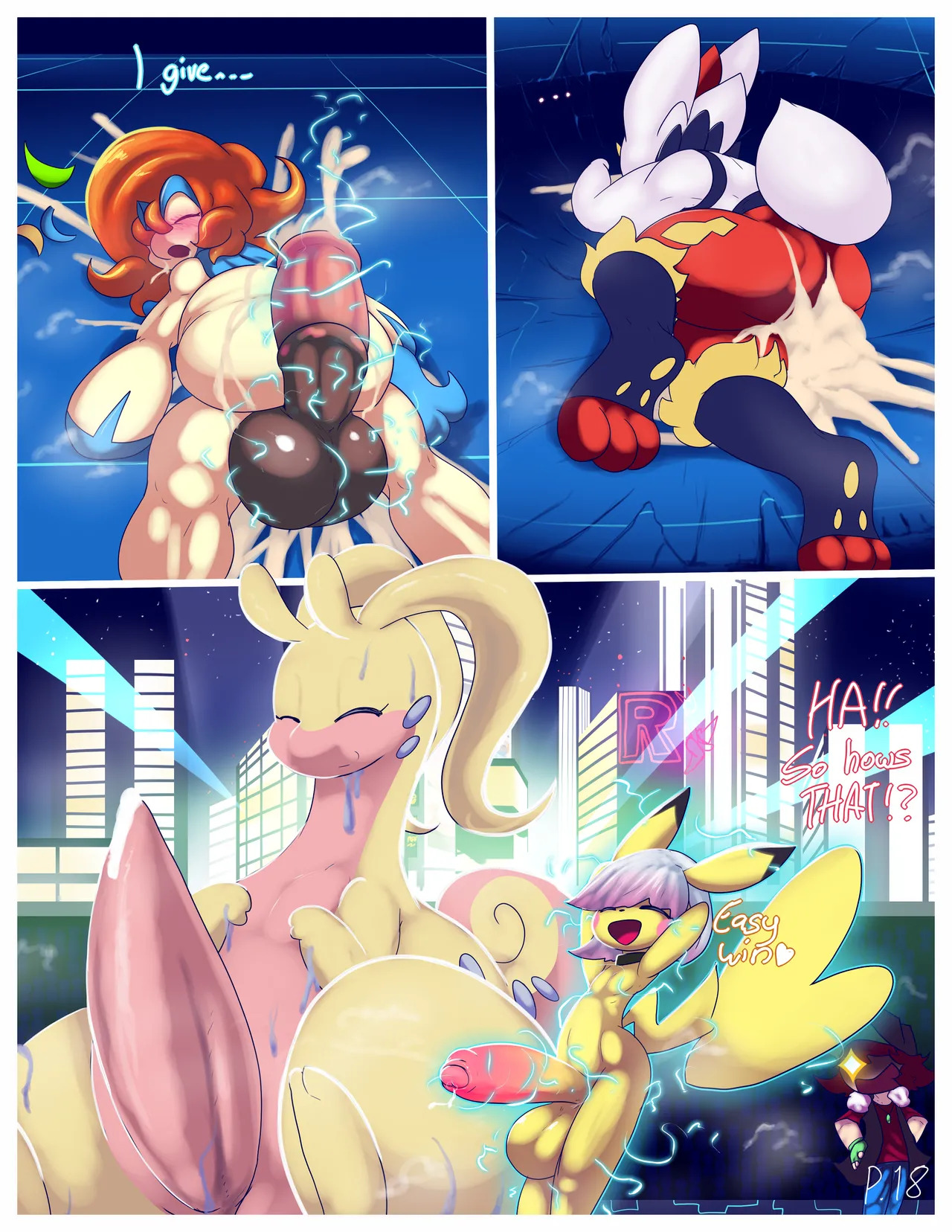 [Maeh (MaehDoggie/MaehDraws)] Battle Stadium - Page 18