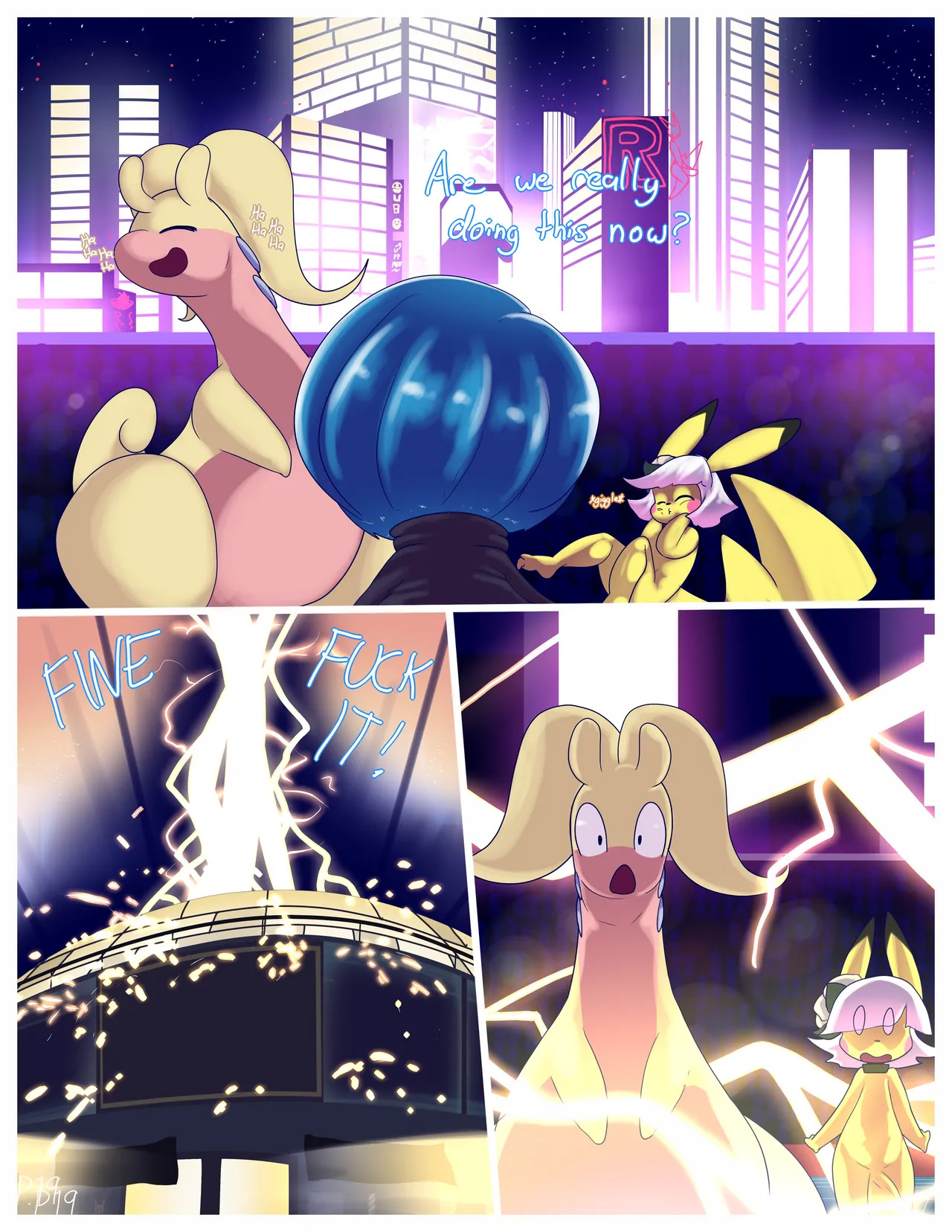 [Maeh (MaehDoggie/MaehDraws)] Battle Stadium - Page 19