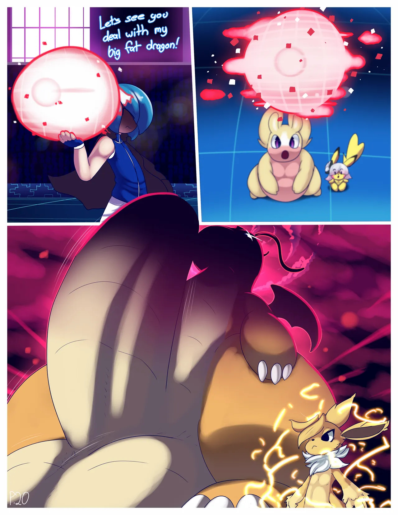 [Maeh (MaehDoggie/MaehDraws)] Battle Stadium - Page 20