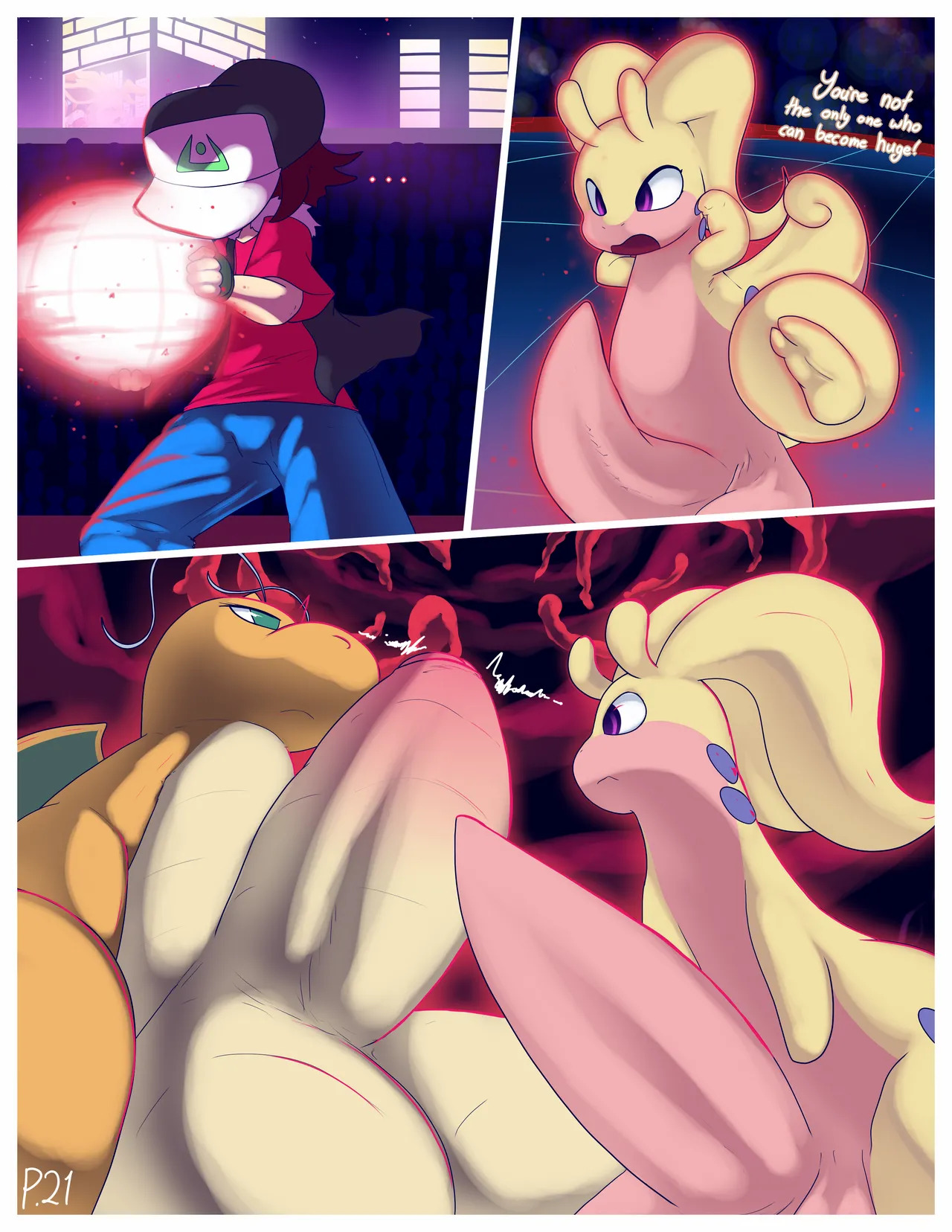 [Maeh (MaehDoggie/MaehDraws)] Battle Stadium - Page 21