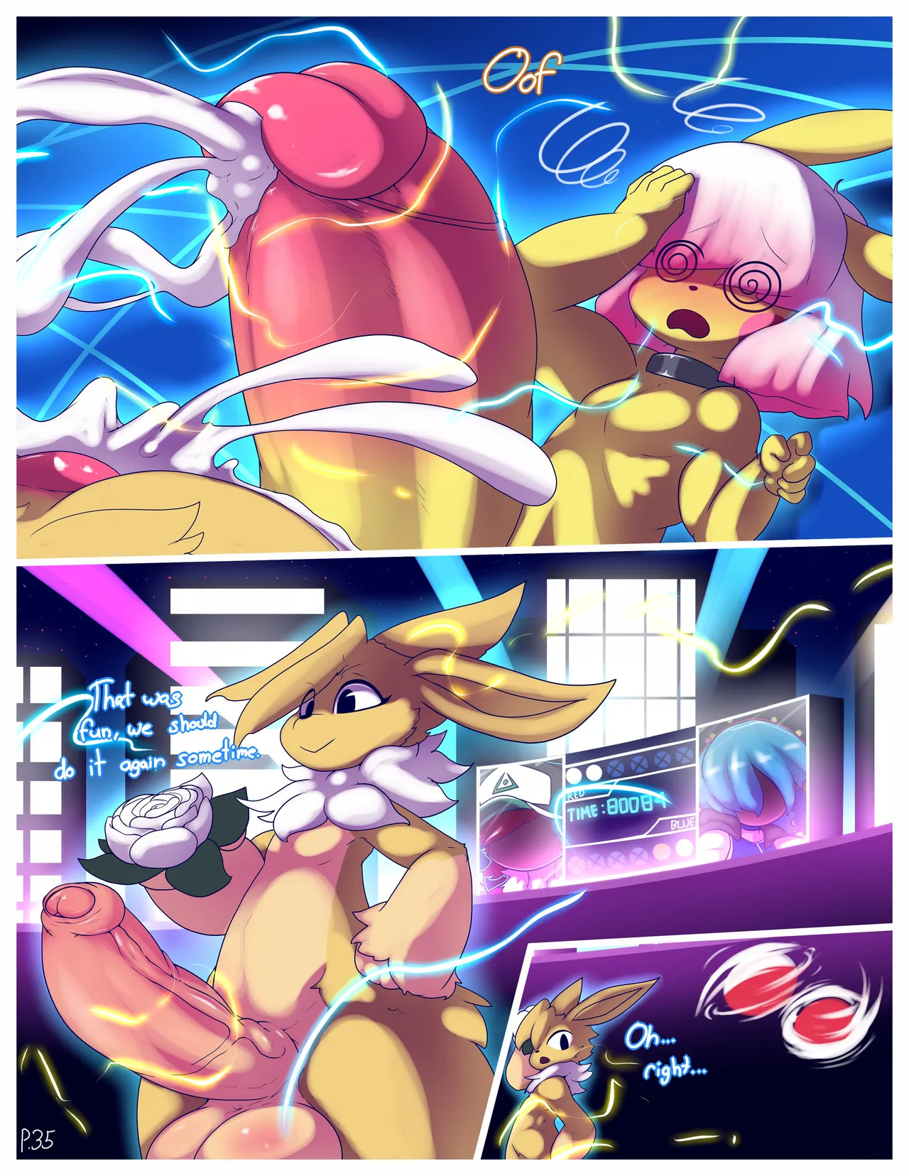 [Maeh (MaehDoggie/MaehDraws)] Battle Stadium - Page 36