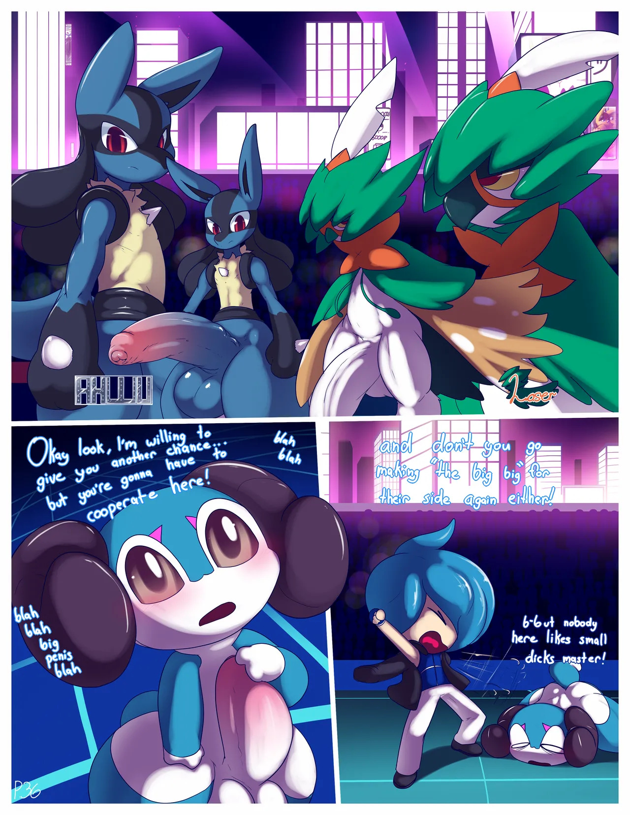 [Maeh (MaehDoggie/MaehDraws)] Battle Stadium - Page 37