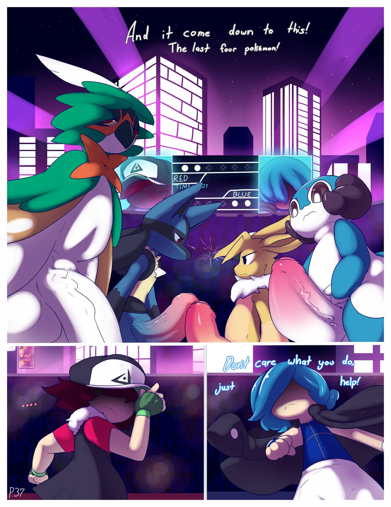 [Maeh (MaehDoggie/MaehDraws)] Battle Stadium - Page 38