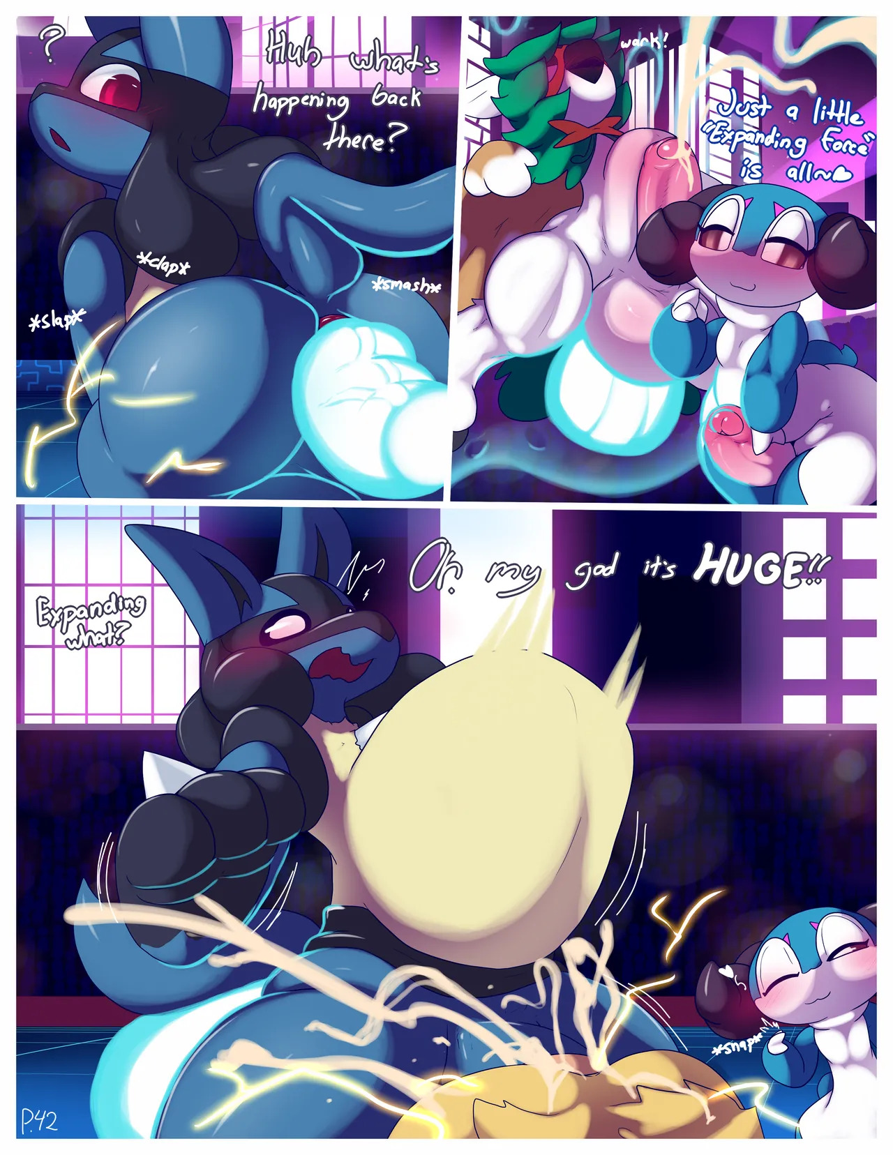 [Maeh (MaehDoggie/MaehDraws)] Battle Stadium - Page 43