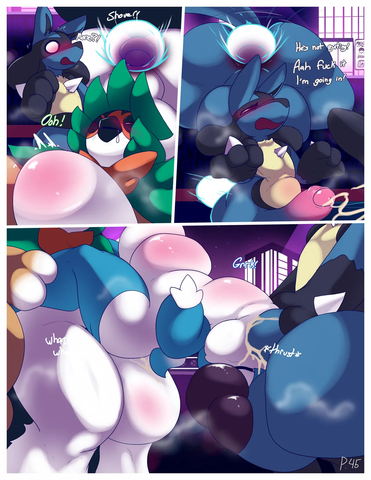 [Maeh (MaehDoggie/MaehDraws)] Battle Stadium - Page 46