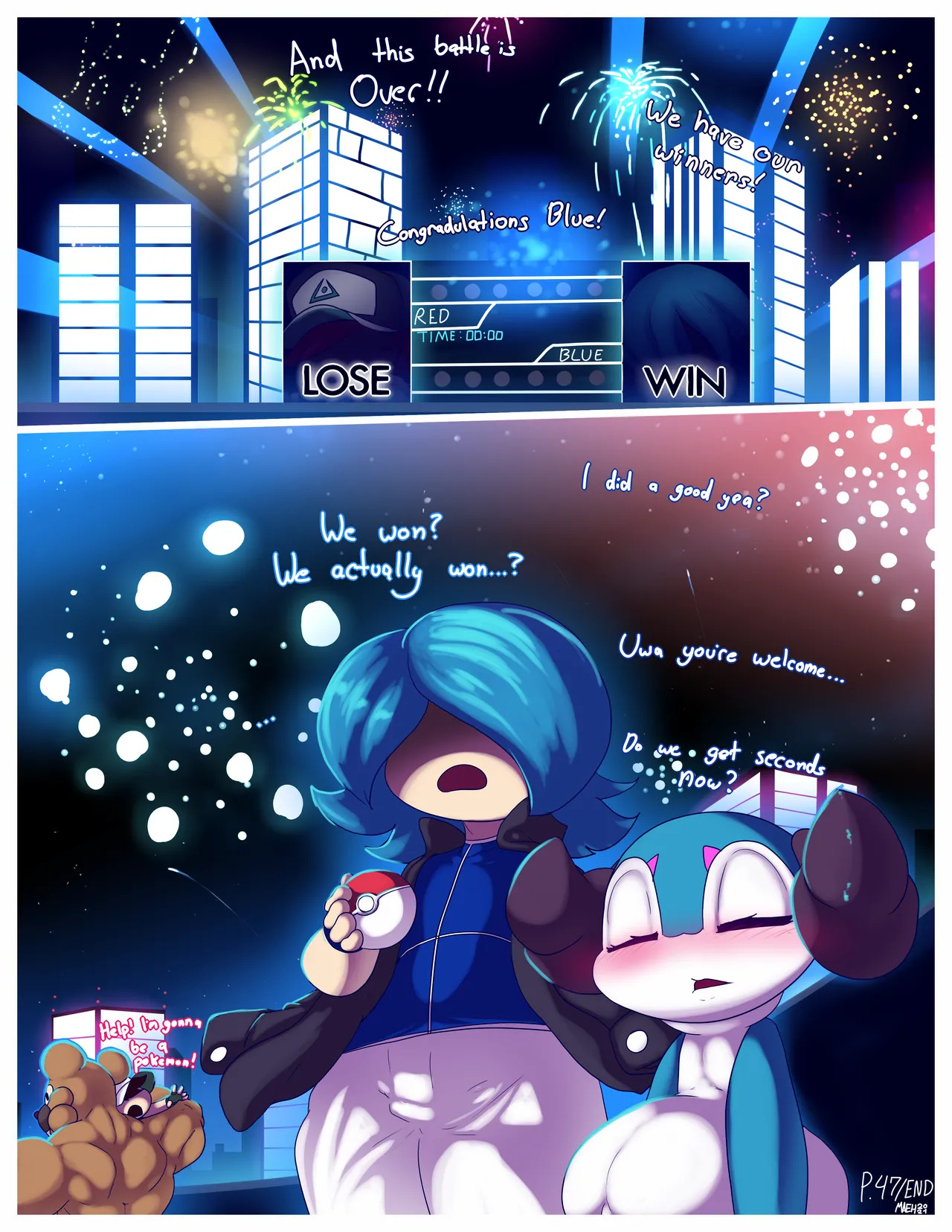 [Maeh (MaehDoggie/MaehDraws)] Battle Stadium - Page 48