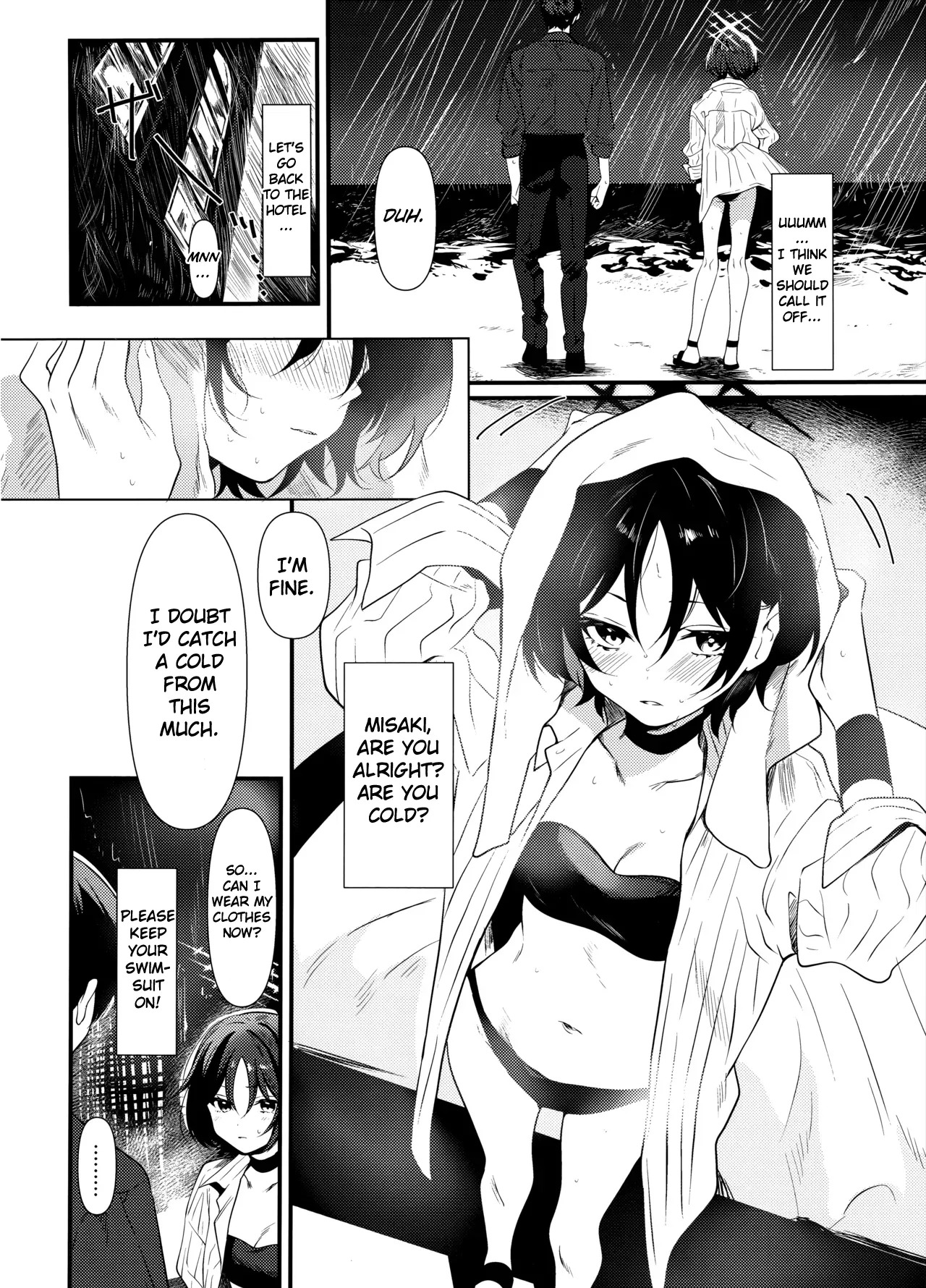 (C106) [One and Only (Tonomiya)] Misaki to Ecchi suru dake | I Want To Have Sex With Misaki (Blue Archive)[English][MTL] - Page 3
