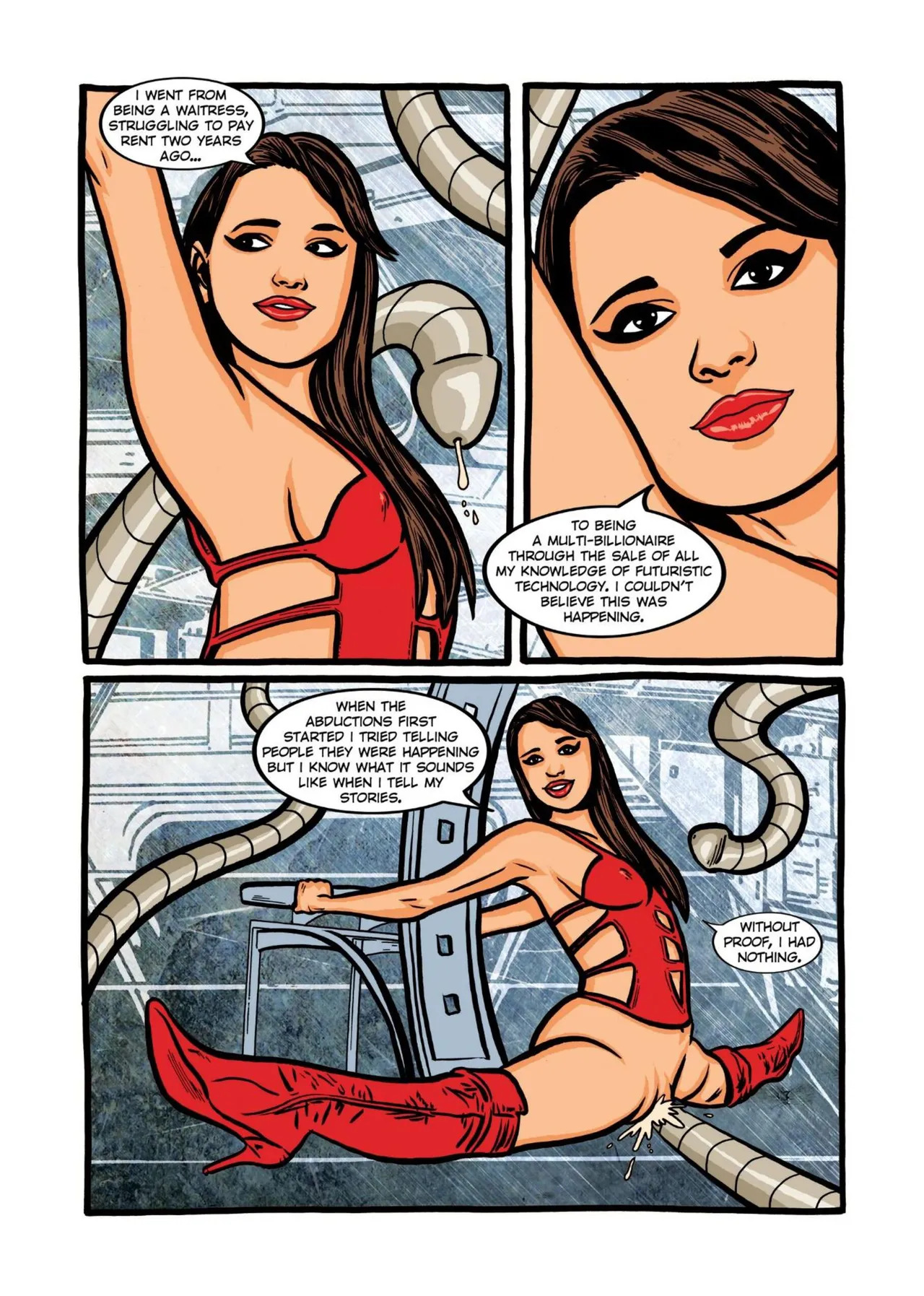 Naughty Science Fiction Worlds 001 (Blue Orchid) - Page 19