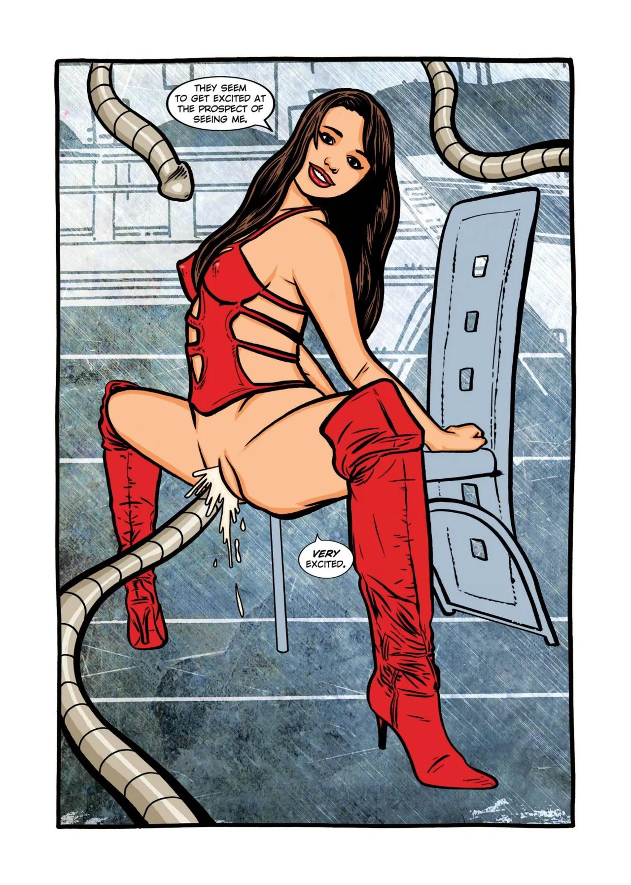 Naughty Science Fiction Worlds 001 (Blue Orchid) - Page 9
