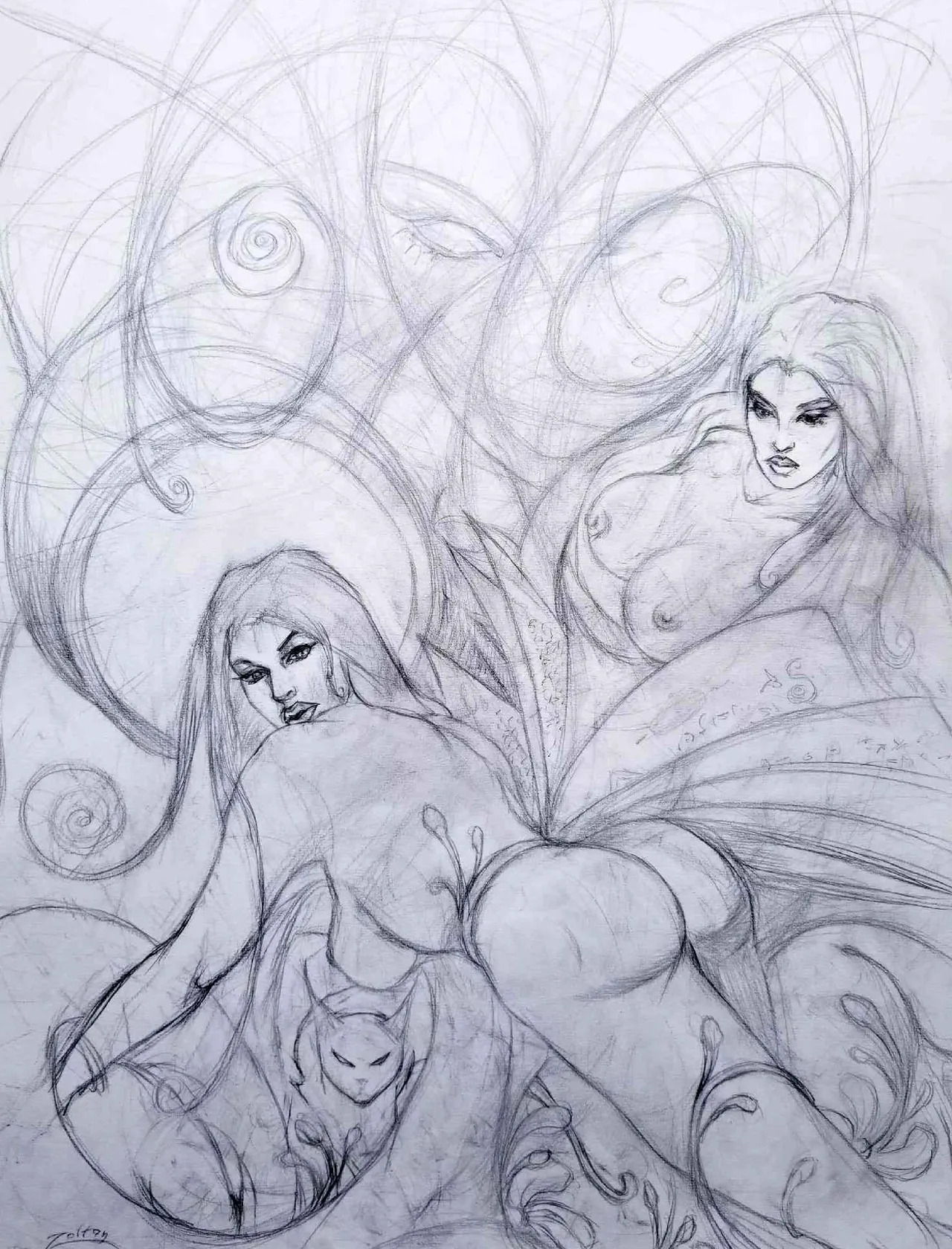 Nymphonomicon Digital Sketchbook - Page 91
