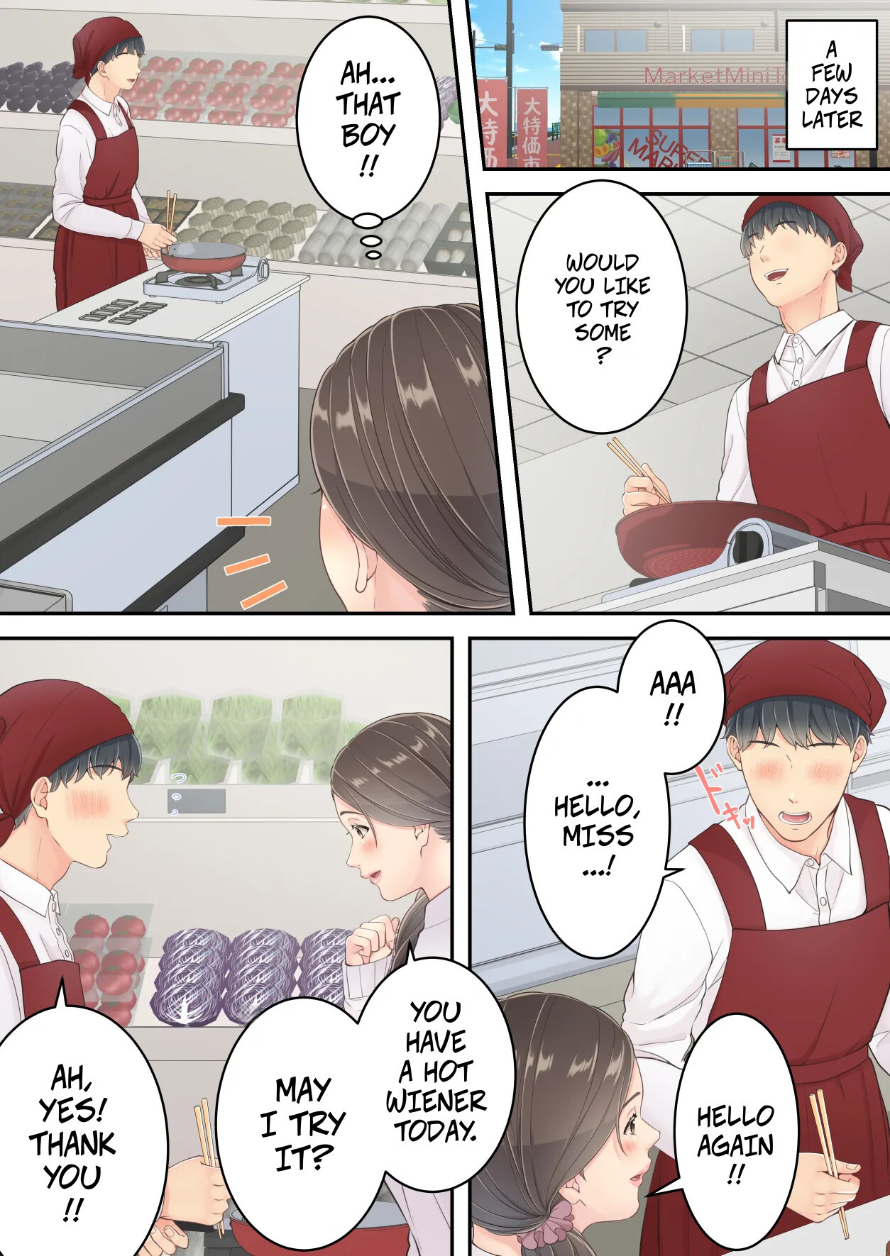 [Yuriko Club] Matomo na Okaa-san ga Musuko to Onaidoshi na Otokonoko to Amaama Furin Ryokou shichau Hanashi | A Normal Mother Goes on a Sweet Affair Trip With a Boy the Same Age as Her Son [English] - Page 14