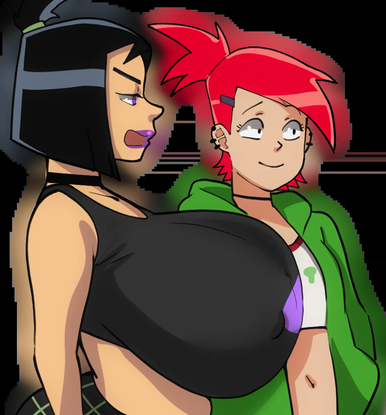 [BitterCream] Sam, Frankie and New Guy [English] [Uncensored] (Foster's Home for Imaginary Friends & Danny Phantom) - Page 34