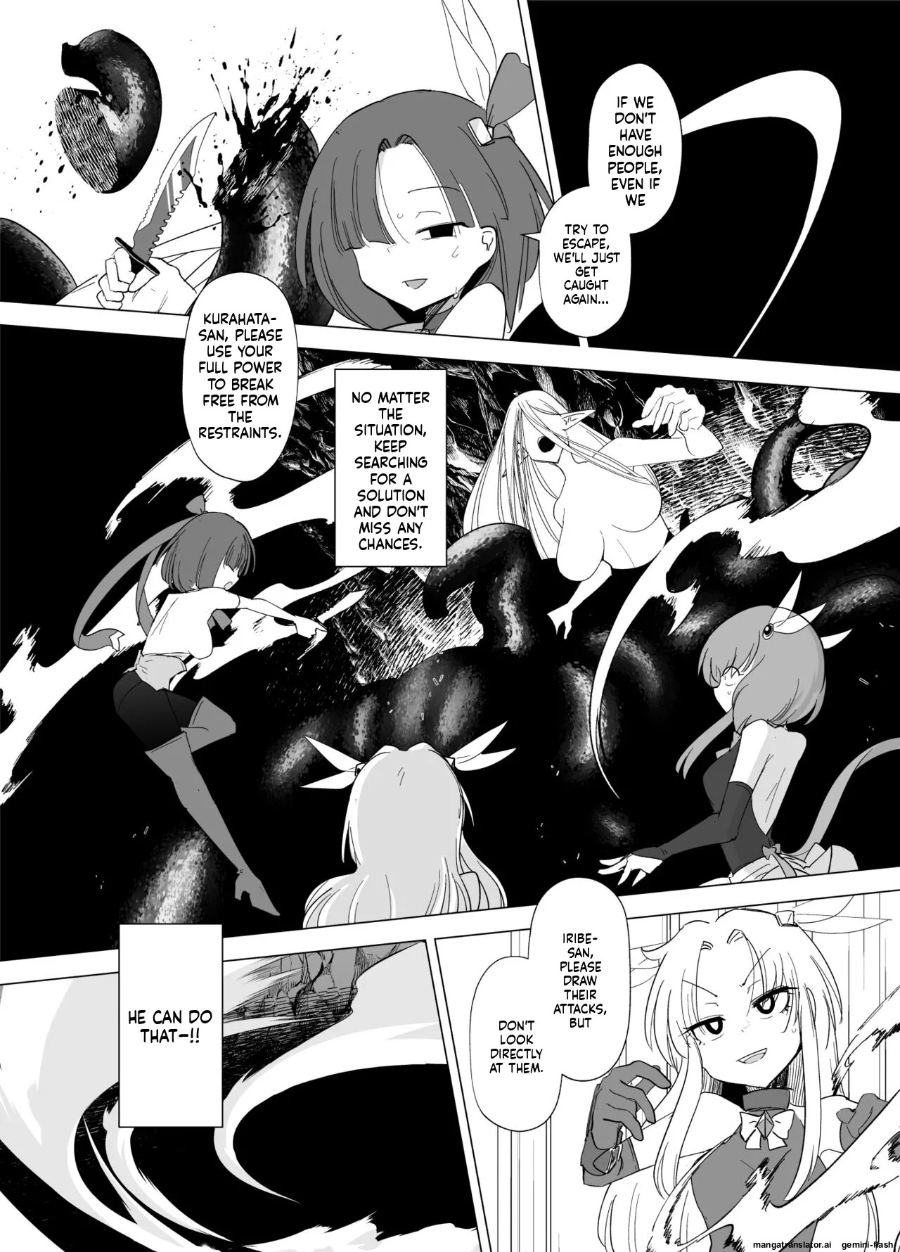[FoxTail (sakifox)] Mahou Shoujo-tachi vs Shokushu-san Kouhen [English] - Page 38