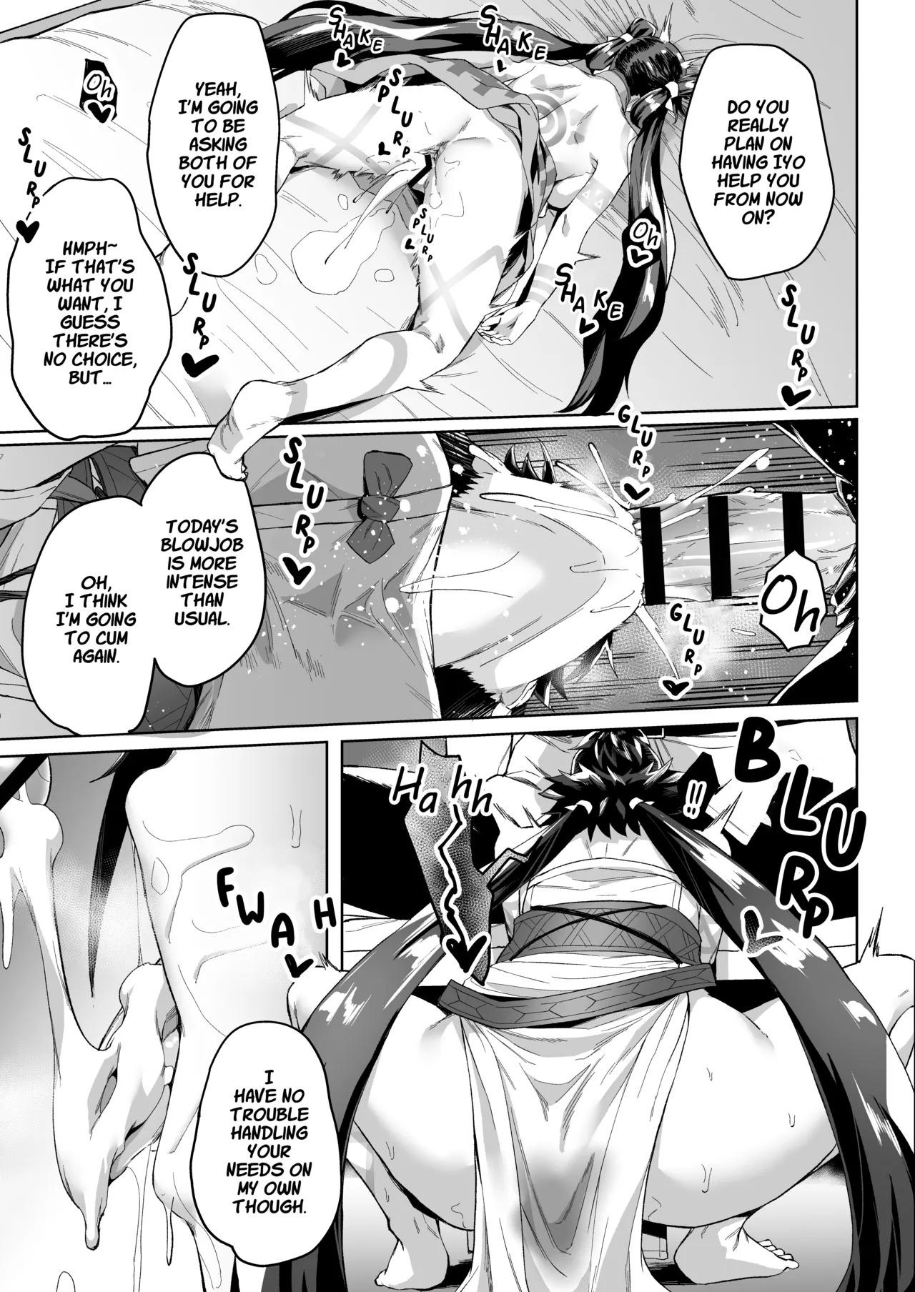 [Chabanchabancha (Inari Bancha)] Mirai-kun no Onegai o Kotowarenai Himiko-sama 2 - Iyo Hen (FateGrand Order) [Digital] [English] [hardcase8translates] - Page 36