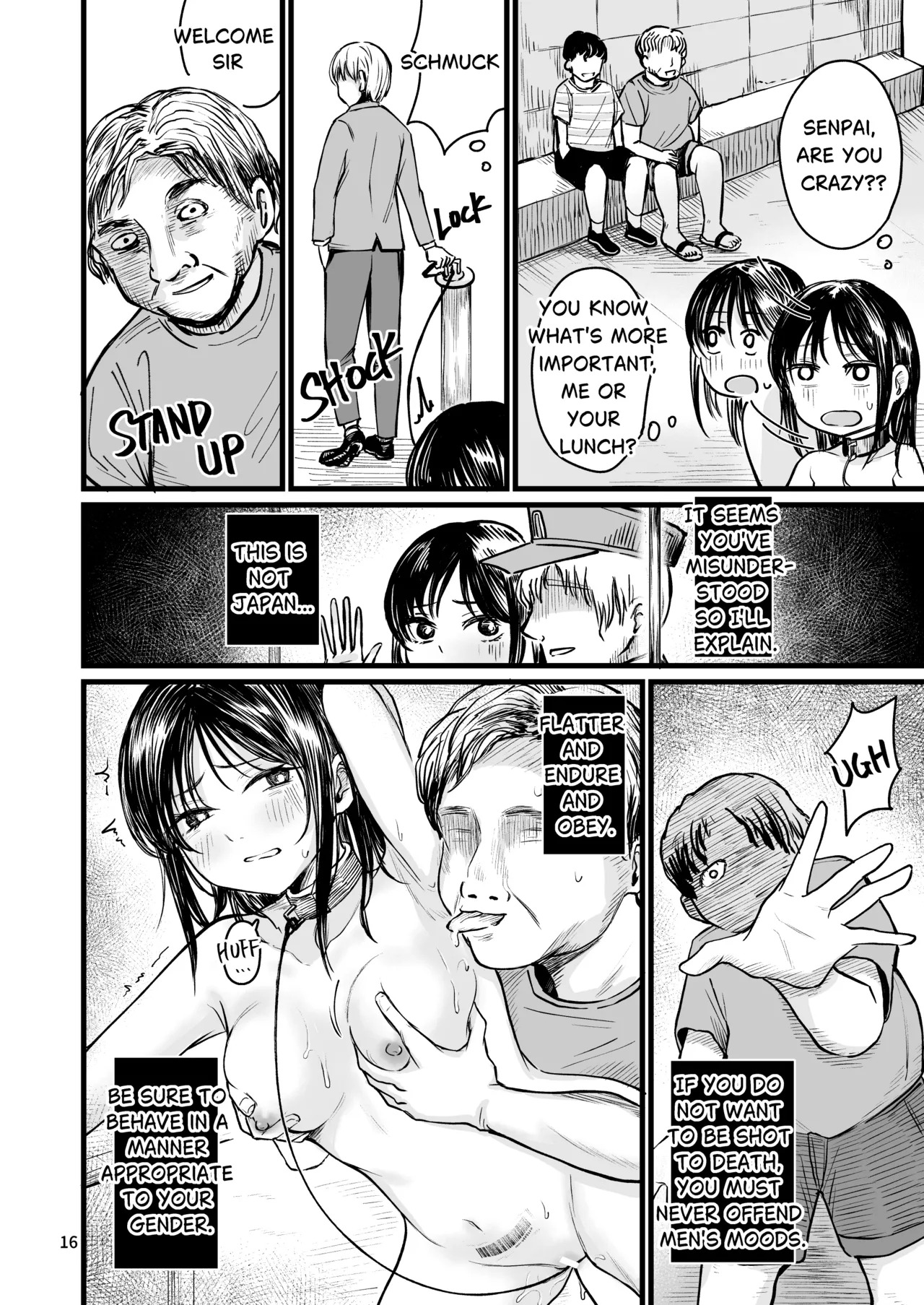 [mokataki_works (Mokataki)] Josei no Kenri ga Ushinawareta Kuni 2 | The Country Where Women's Rights have been Lost 2 [English] - Page 14