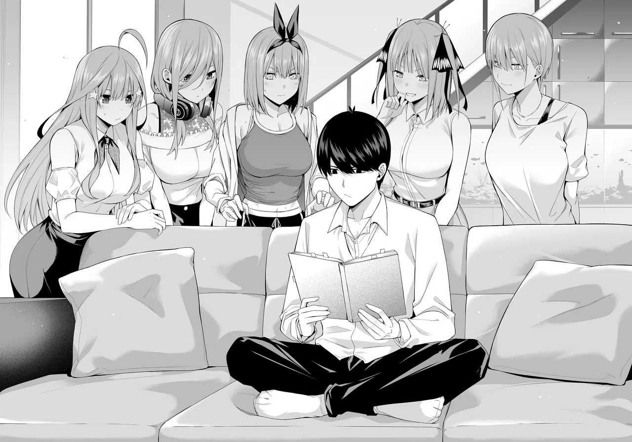 [Bad Mushrooms (Chicke III, 4why)] Igai no Hatsutaiken - 1/5 no Renai Kanjou | A Fifth of Romance: An Unexpected First Experience (Gotoubun no Hanayome) [English] [The People With No Name] [Decensored] [Digital] - Page 39