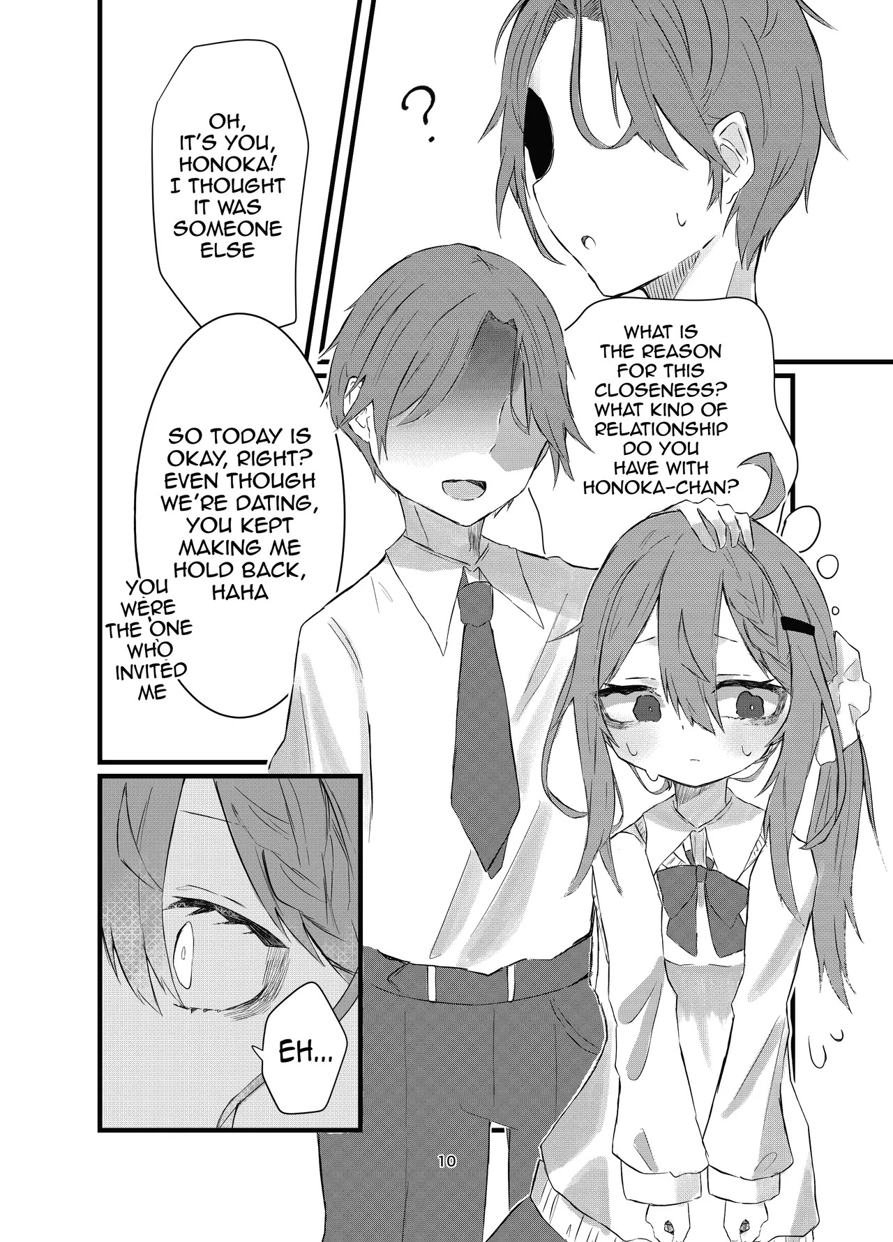[Silver Snow (Shirayuki)] Gakkou de Suki na Hito ni Natte Tsunda Hanashi | A story about turning into my crush at school and being stuck in her body [English] [meganekun_tl] [Digital] - Page 10