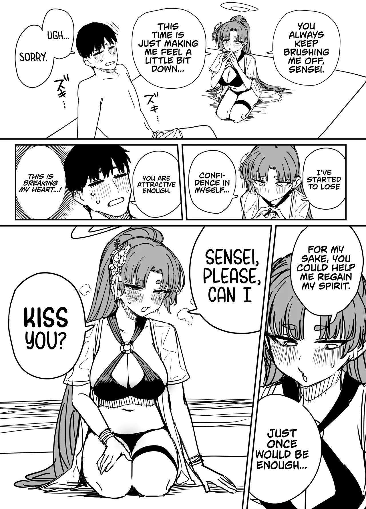 [Putama] Zenryoku! Kadenokouji | Don't hold back! Miss Kadenokouji (Blue Archive) [English] [TheWhiteLine] - Page 5