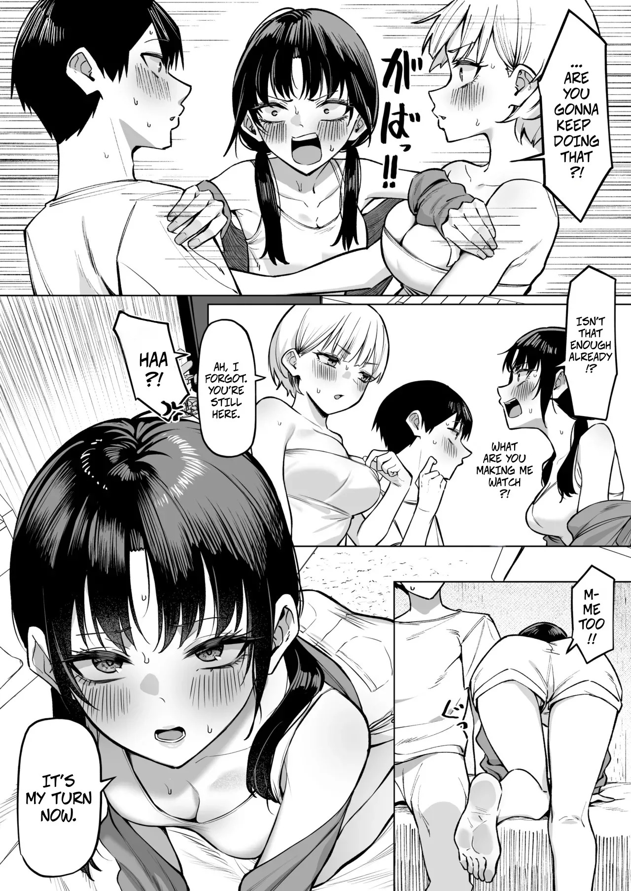 [MM] Onna Tomodachi Futari to Perochuu suru Hanashi | A Story About Kissing 2 Female Friends [English] [Decensored] - Page 10