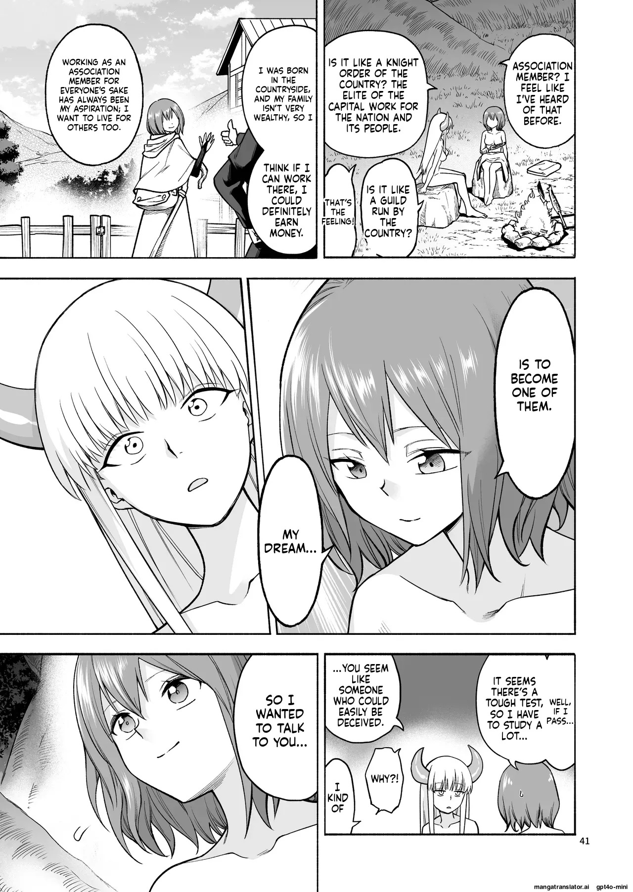 [Aki Zesshin Yome] Tabibito no Mahoutsukai English - Page 42