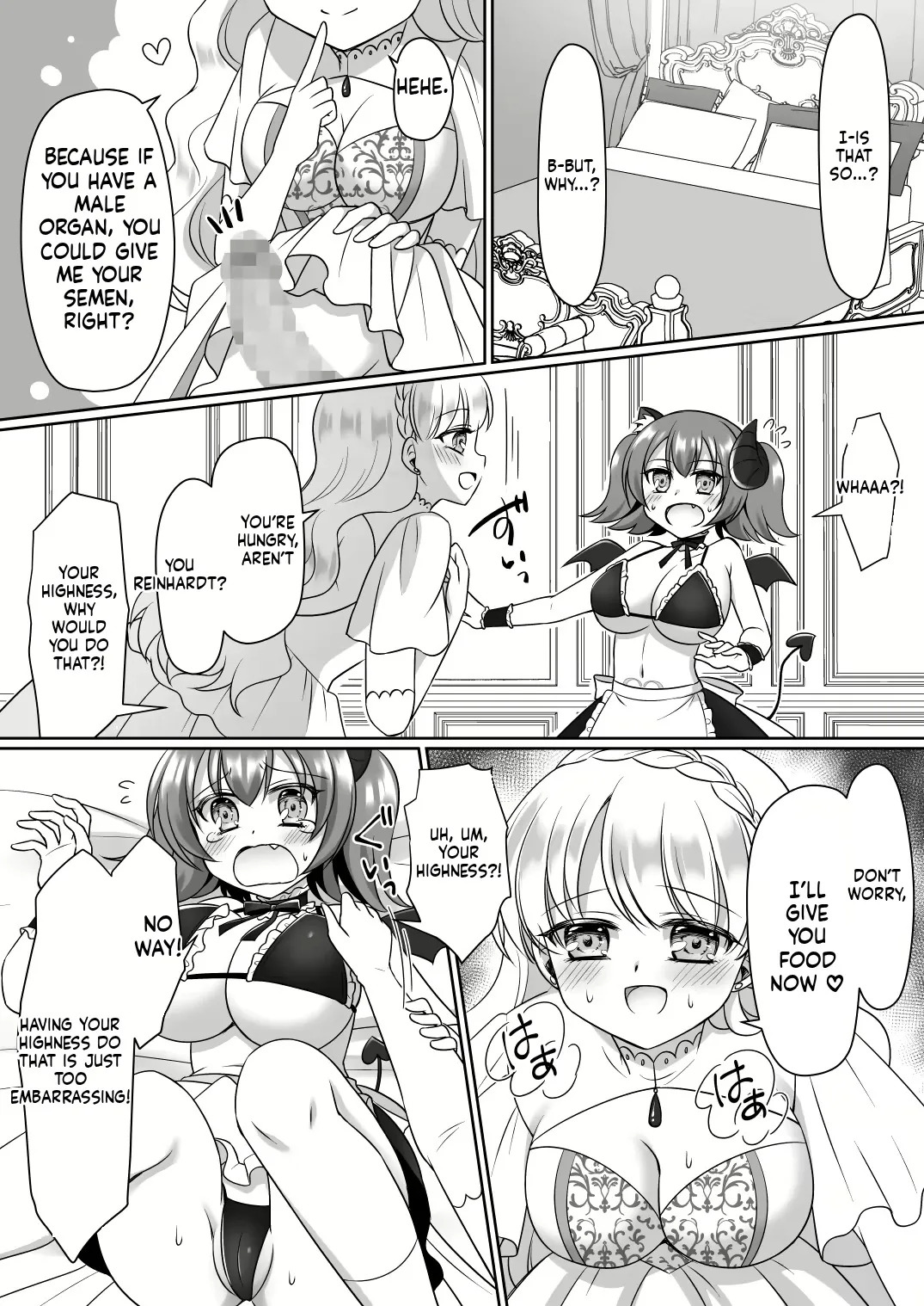[Amuai Okashi Seisakusho (Namamugi, Kagura kurumi)] Shinjite Okuridashita Kishi-sama ga Yowayowa Bakunyuu Succubus ni Natte Kaettekuru nante... [English] [MTL] - Page 29