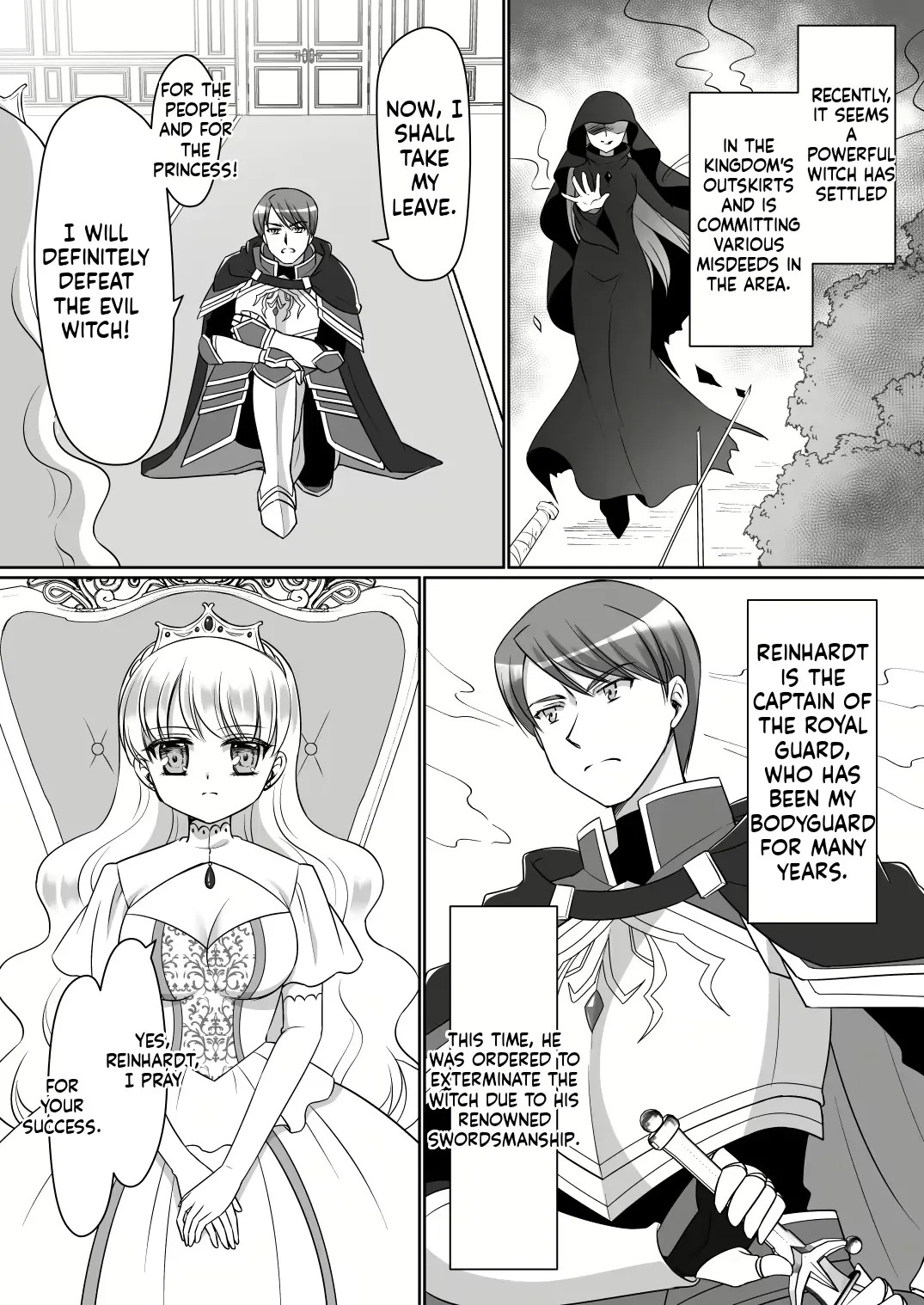 [Amuai Okashi Seisakusho (Namamugi, Kagura kurumi)] Shinjite Okuridashita Kishi-sama ga Yowayowa Bakunyuu Succubus ni Natte Kaettekuru nante... [English] [MTL] - Page 3