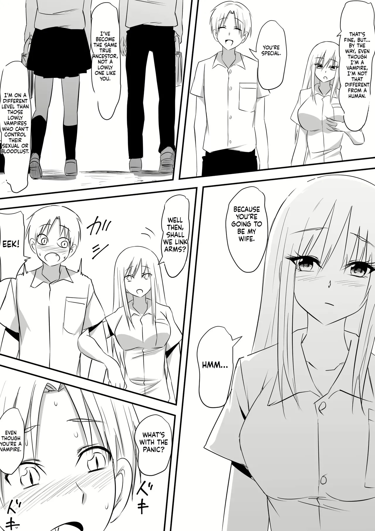 [Mikezoutei] Minna ga Kyuuketsuki-ka Shita Machi de Ai wo Sakenda Shounen [English] [MTL] - Page 107