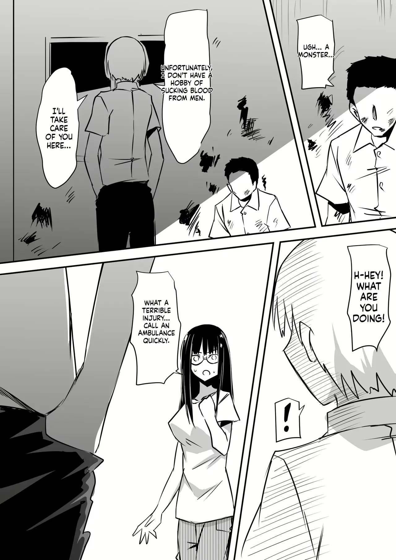 [Mikezoutei] Minna ga Kyuuketsuki-ka Shita Machi de Ai wo Sakenda Shounen [English] [MTL] - Page 18