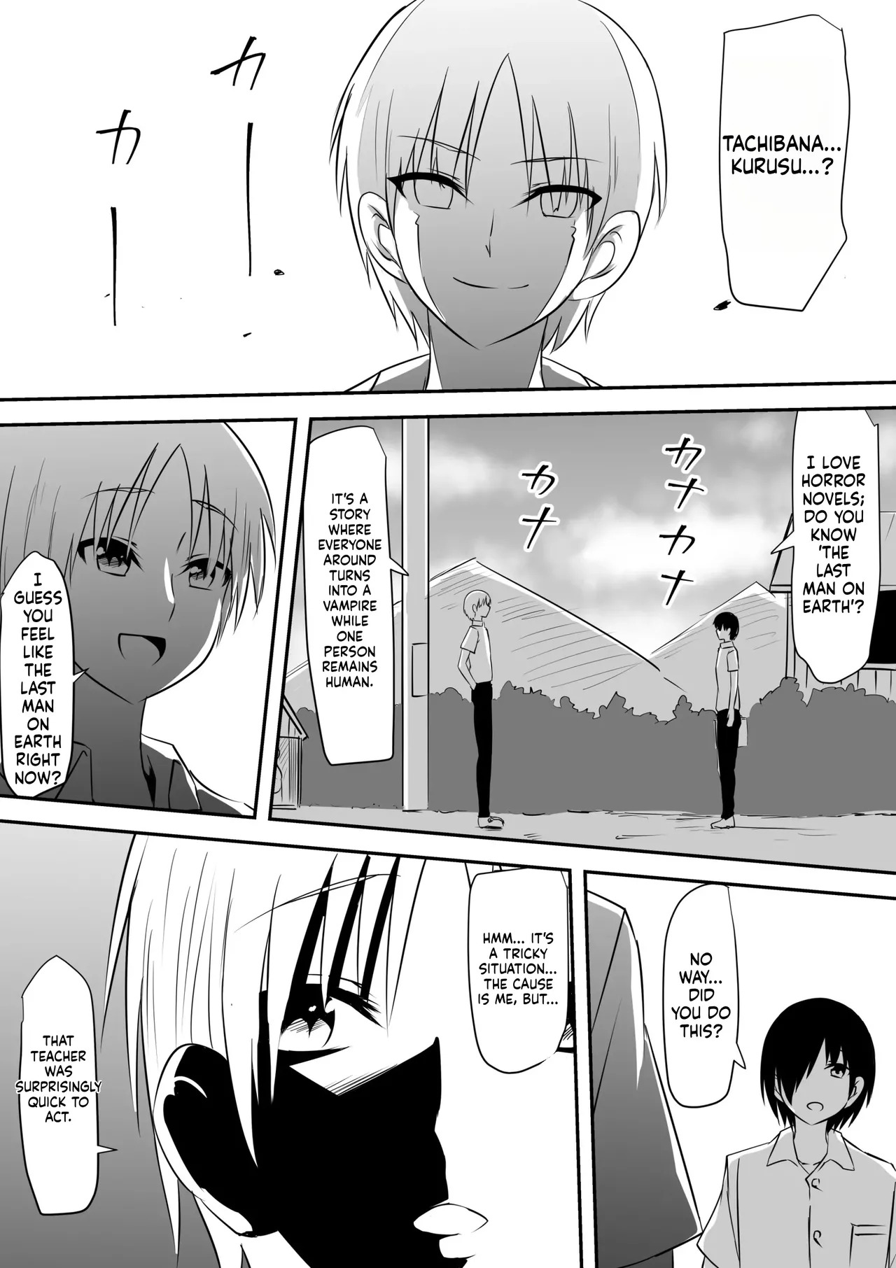 [Mikezoutei] Minna ga Kyuuketsuki-ka Shita Machi de Ai wo Sakenda Shounen [English] [MTL] - Page 71