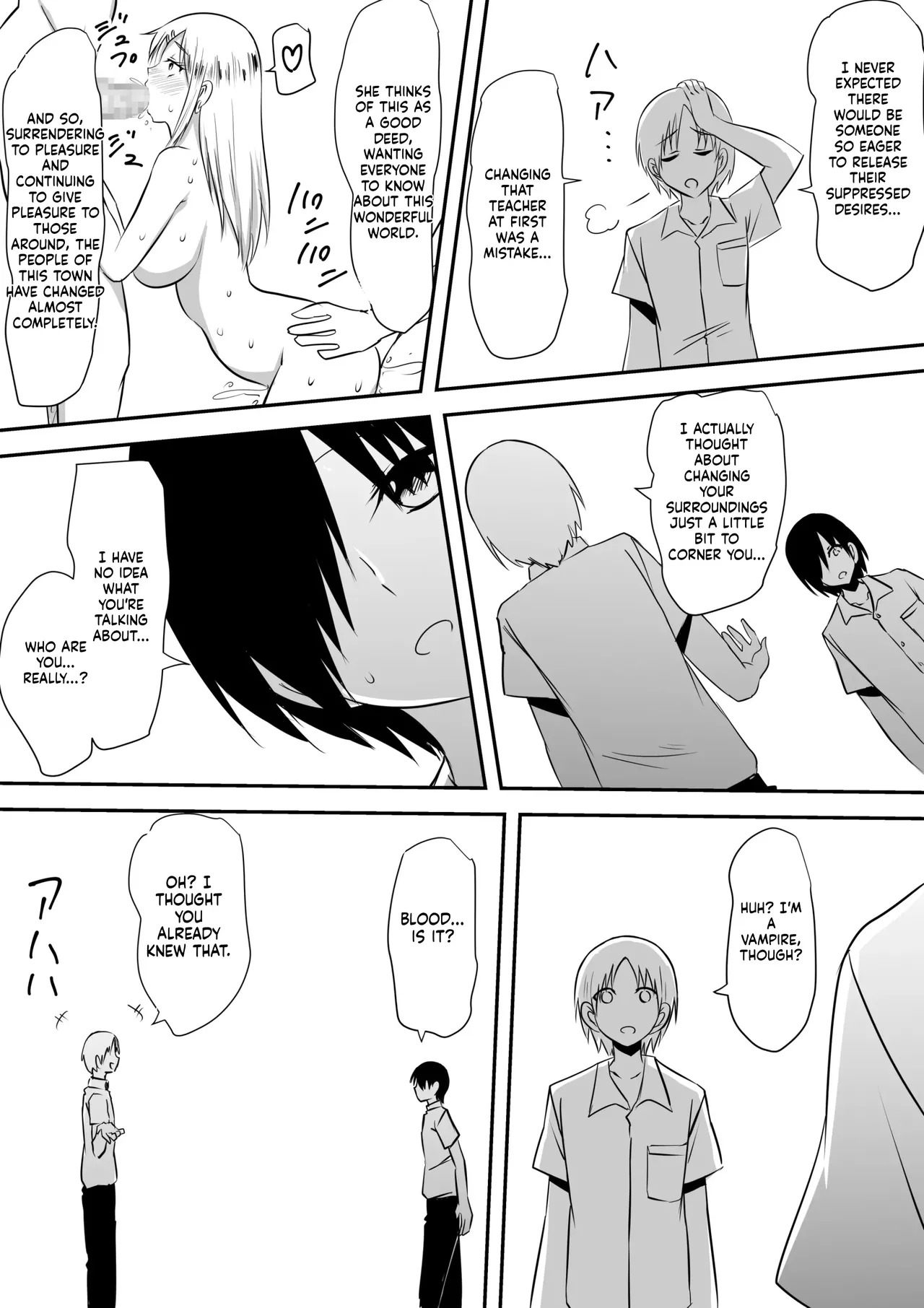 [Mikezoutei] Minna ga Kyuuketsuki-ka Shita Machi de Ai wo Sakenda Shounen [English] [MTL] - Page 73