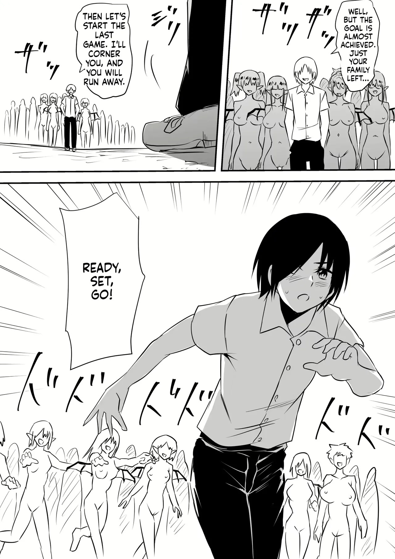 [Mikezoutei] Minna ga Kyuuketsuki-ka Shita Machi de Ai wo Sakenda Shounen [English] [MTL] - Page 74