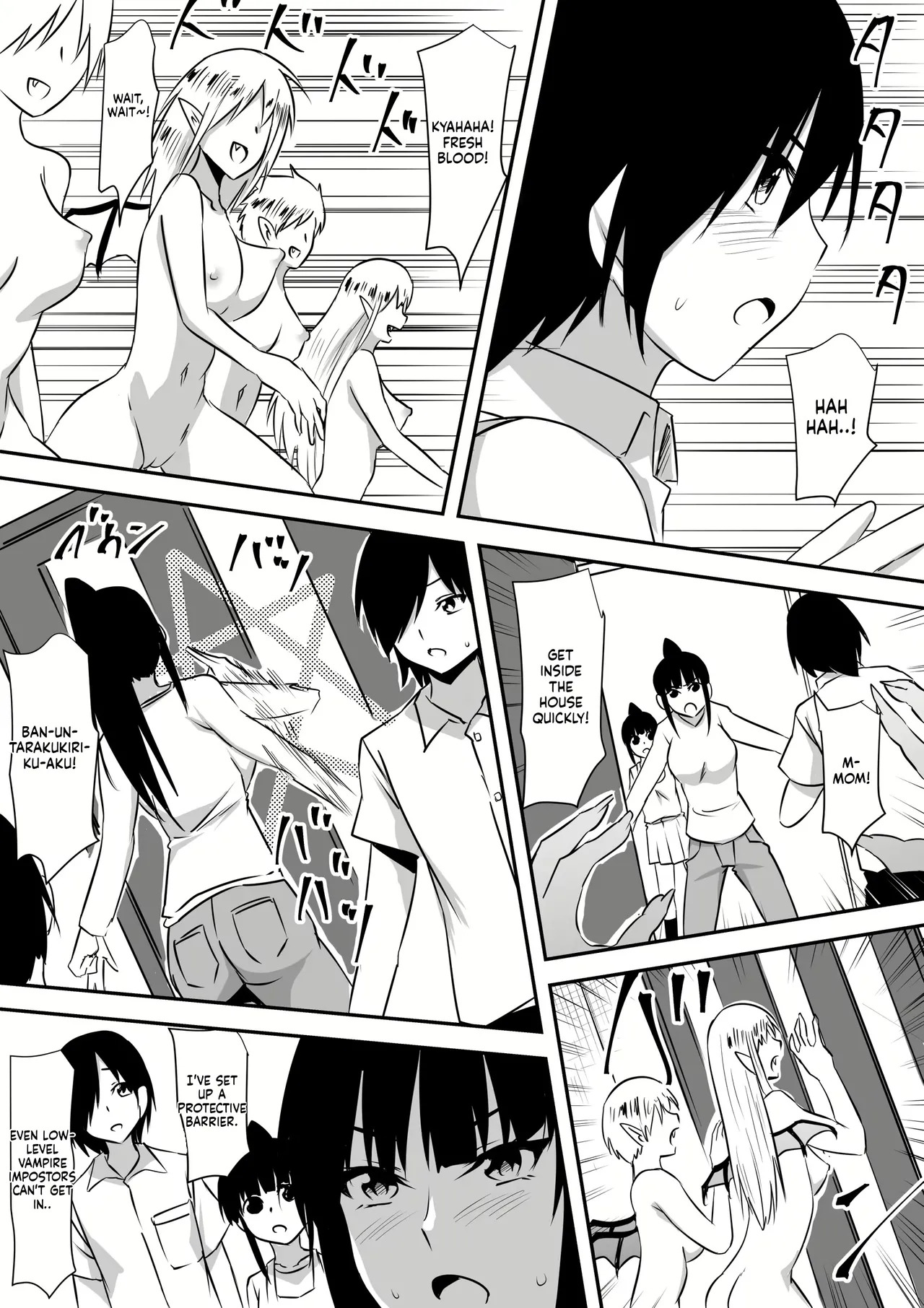 [Mikezoutei] Minna ga Kyuuketsuki-ka Shita Machi de Ai wo Sakenda Shounen [English] [MTL] - Page 75