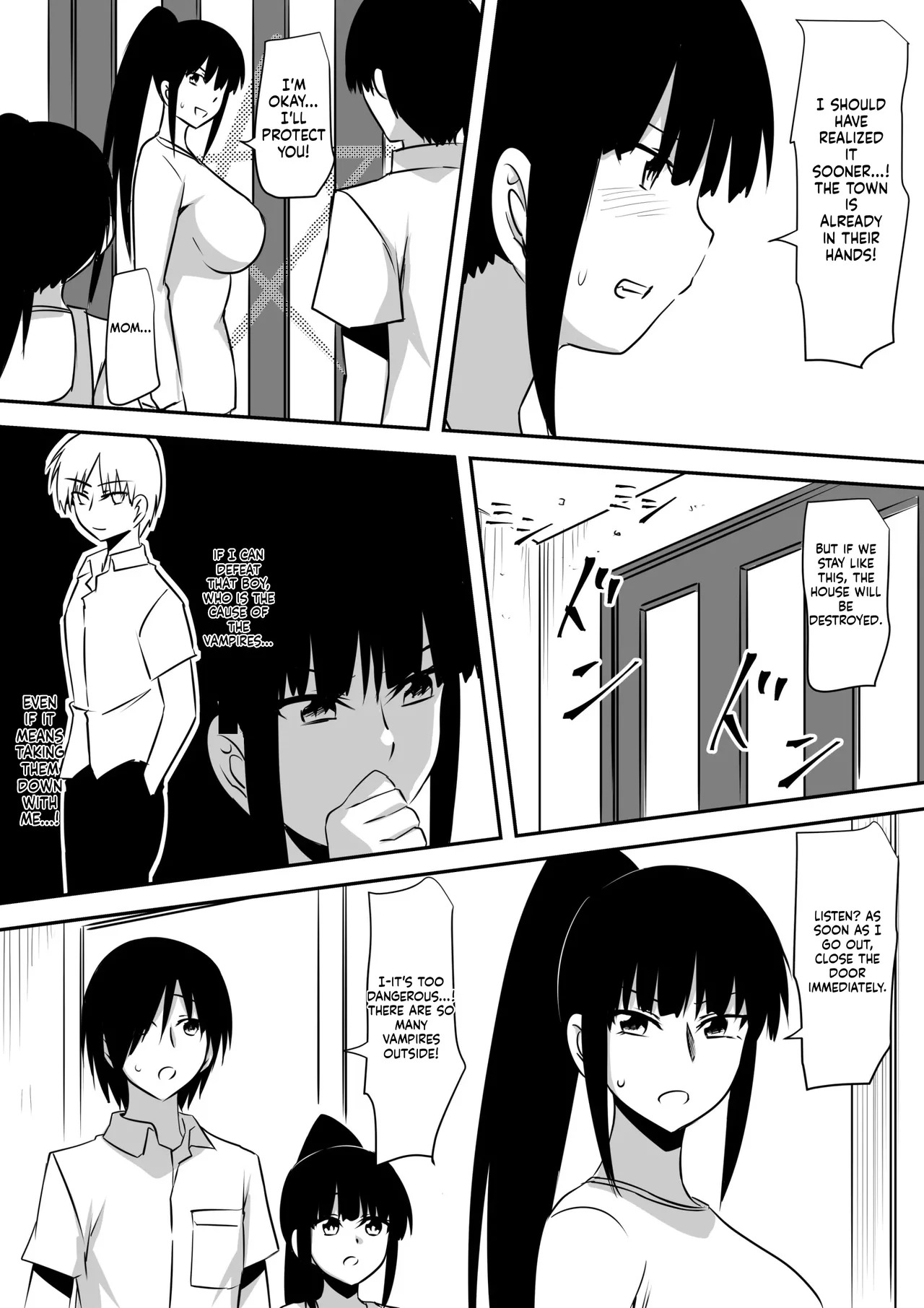 [Mikezoutei] Minna ga Kyuuketsuki-ka Shita Machi de Ai wo Sakenda Shounen [English] [MTL] - Page 76