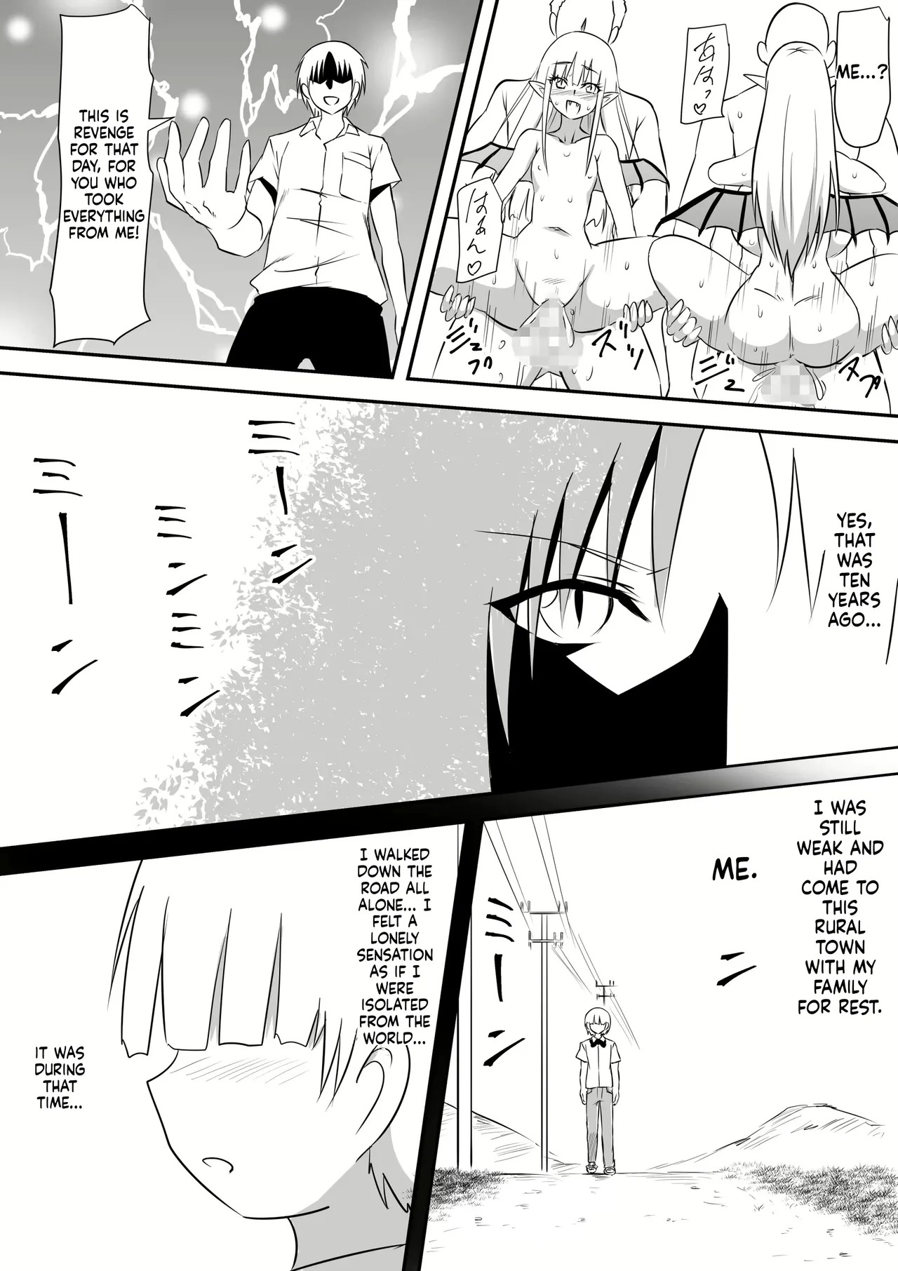 [Mikezoutei] Minna ga Kyuuketsuki-ka Shita Machi de Ai wo Sakenda Shounen [English] [MTL] - Page 89