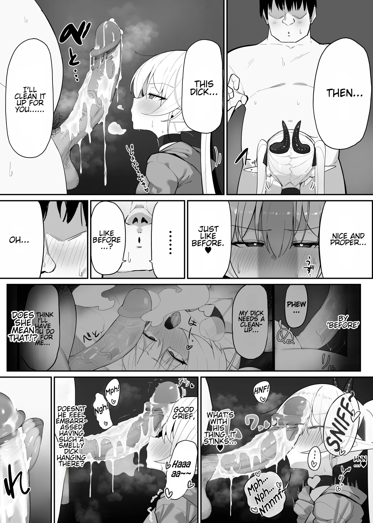 [Osinobu no Yakata (Oshinobu)] Atashi no Ejiki ni Narinasai! 2 | Fall Prey To A Succubus! 2 [English][karaqis] - Page 12
