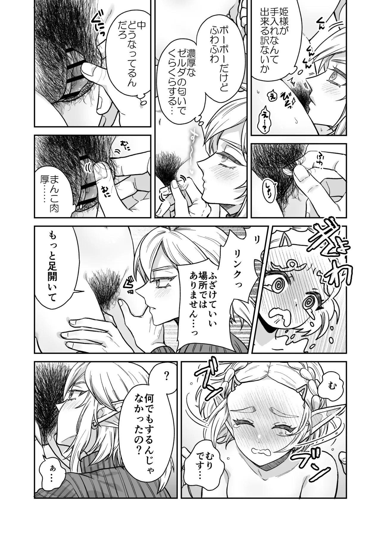 [どろりんちょ]妻は100年前の姫巫女様 (ゼルダの伝説) - Page 12