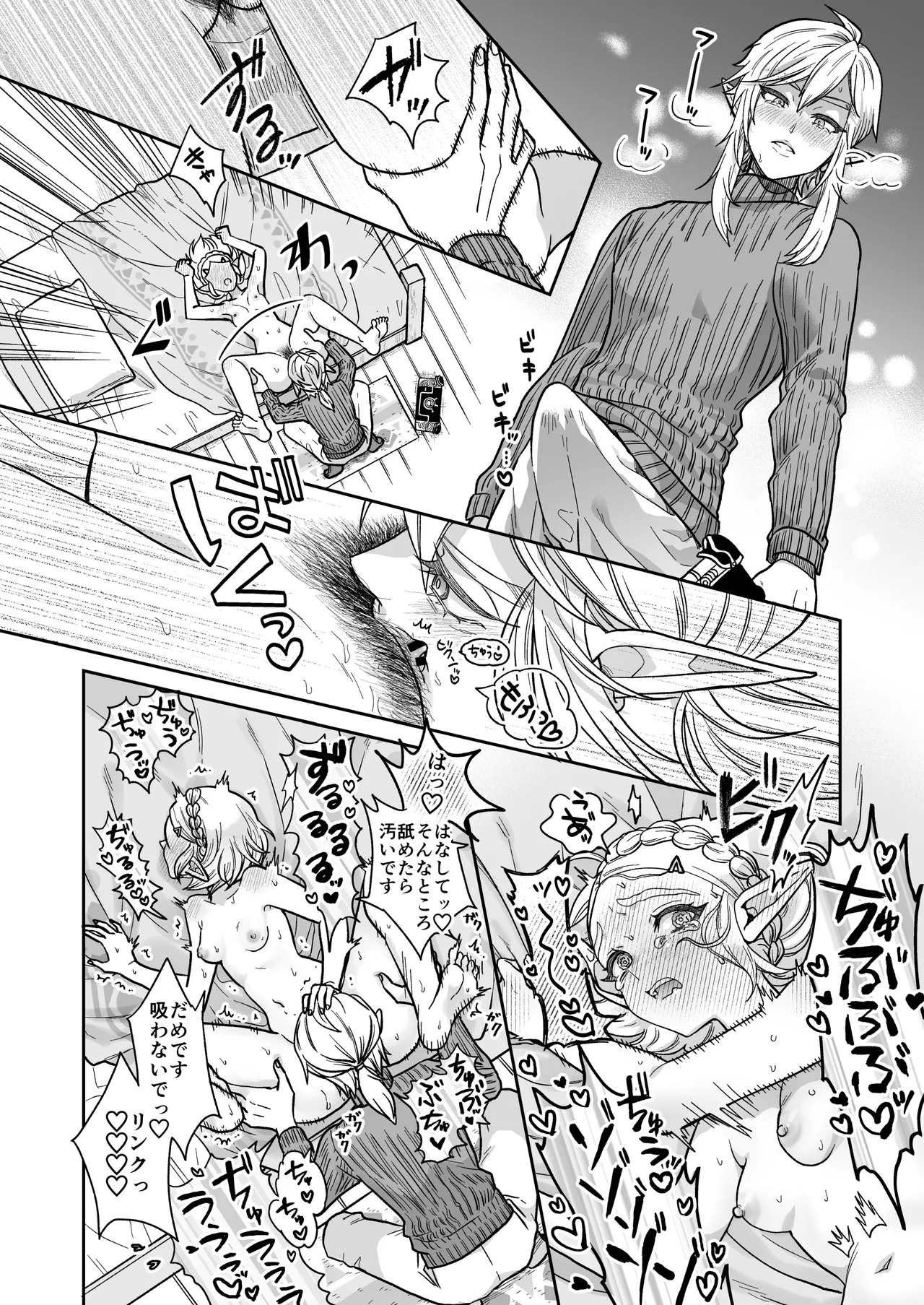 [どろりんちょ]妻は100年前の姫巫女様 (ゼルダの伝説) - Page 17