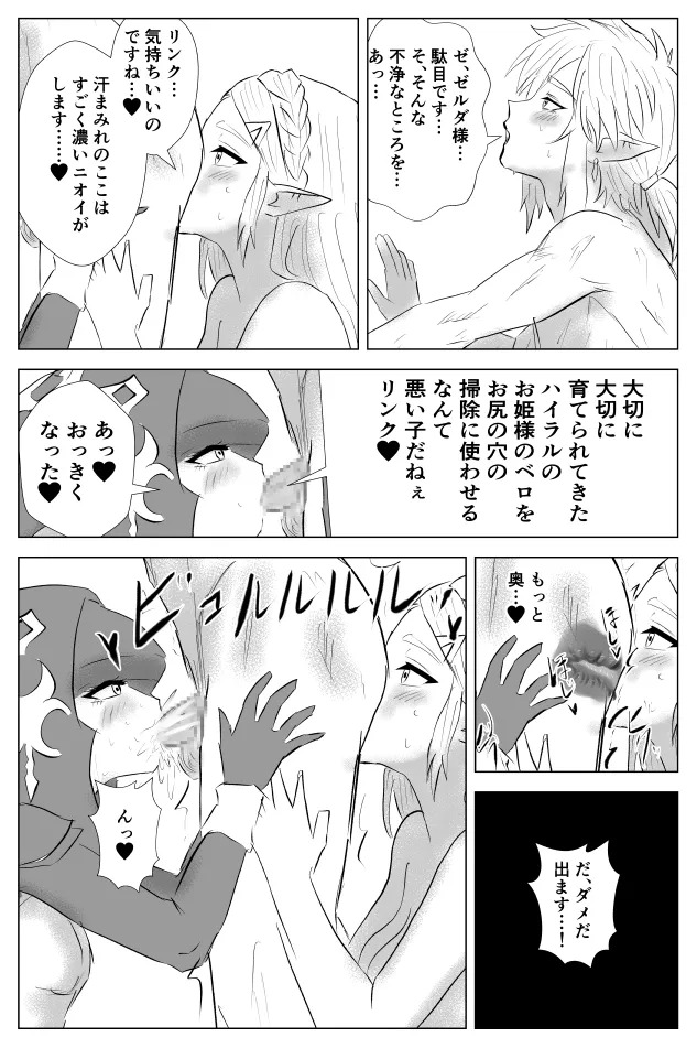 [たこやき]腹黒姫様たちの仁義なき戦い (ゼルダの伝説) - Page 63