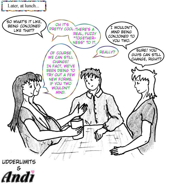 [moduloks] Udder Limits & Andi (weird sex fusion TF) - Page 14