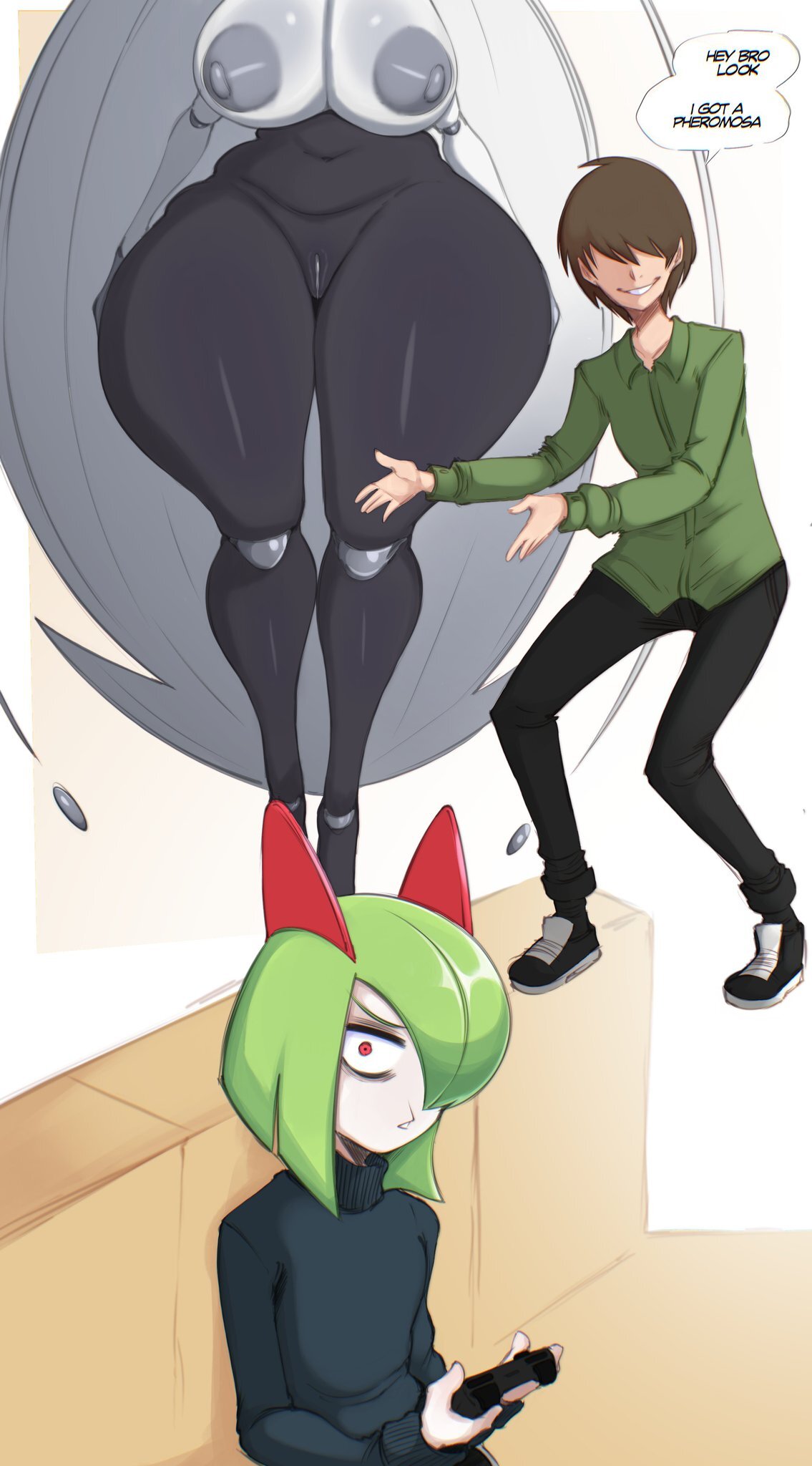 [Saltyxodium] Kirlia VS Pheromosa and why a 3-meter Pokémon is dangerous (Pokemon) - Page 4