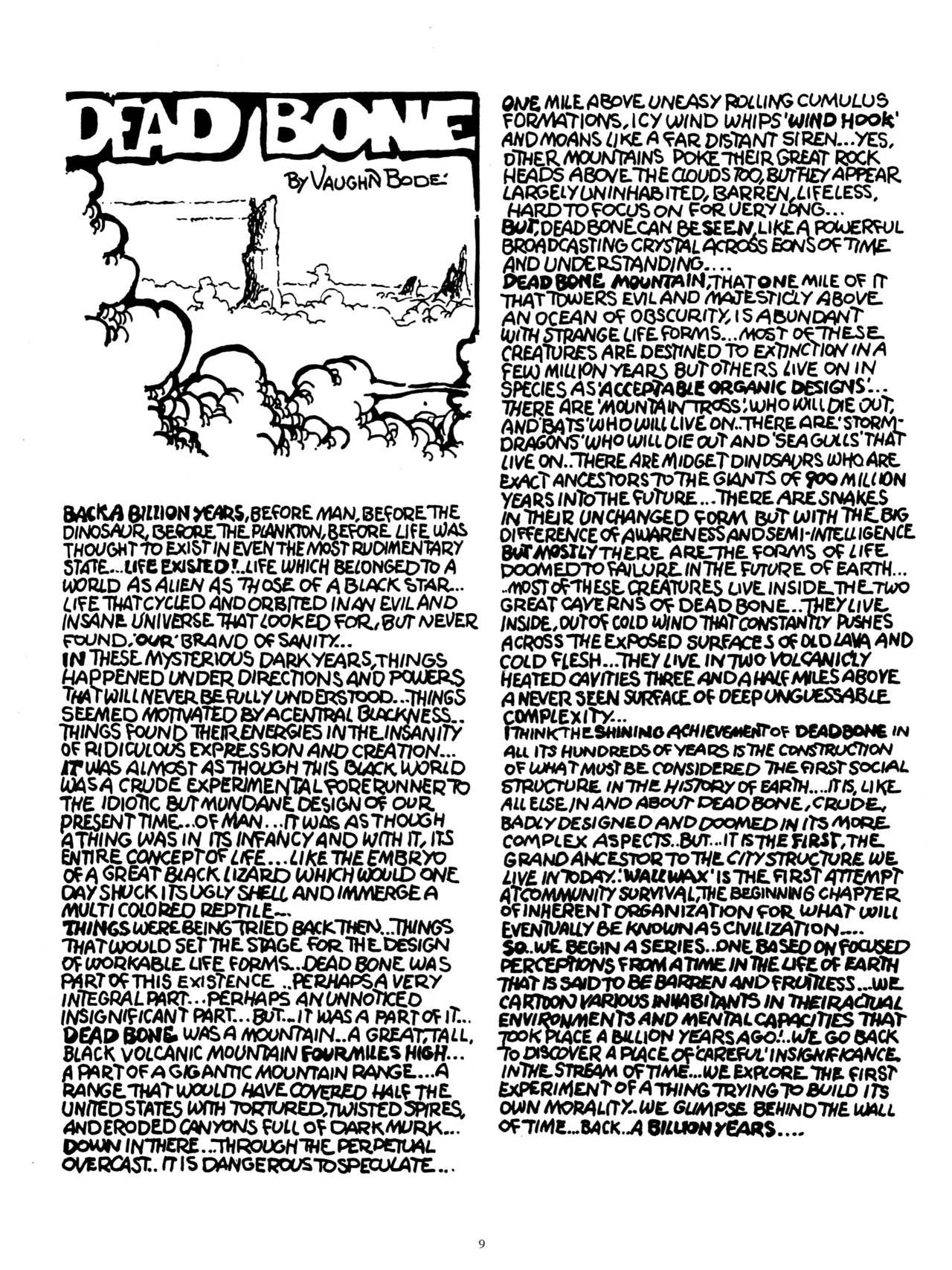 [Vaughn Bodé] Vaughn Bode’s Complete Deadbone Erotica - Page 10