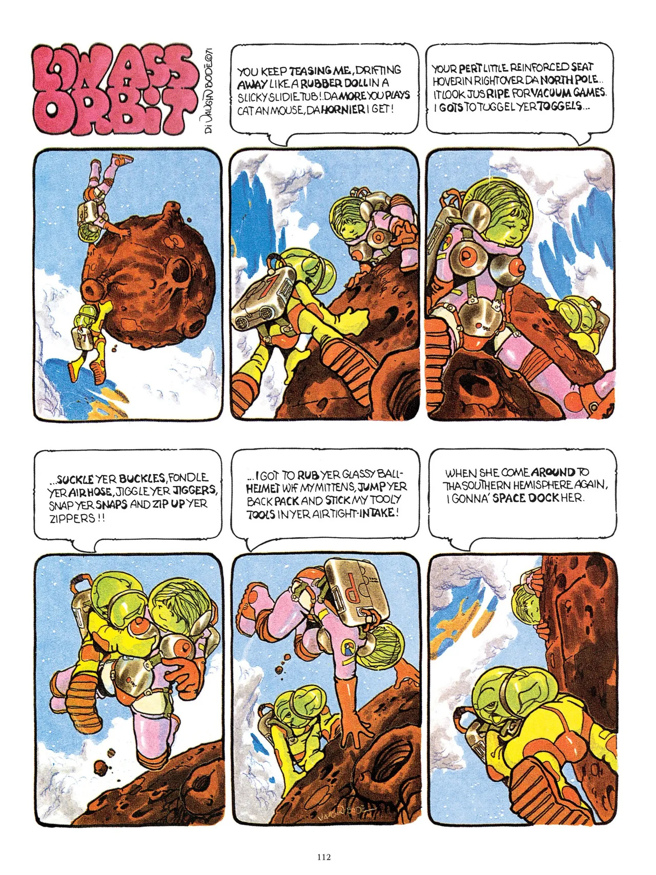 [Vaughn Bodé] Vaughn Bode’s Complete Deadbone Erotica - Page 112